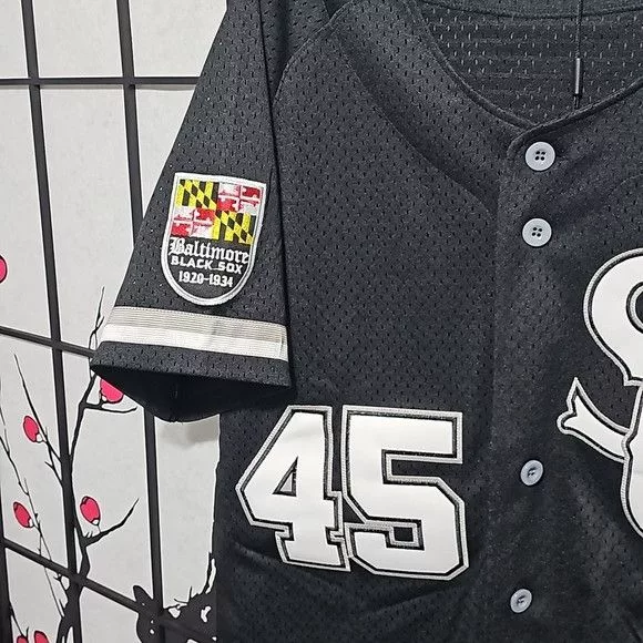Other Jerseys Other Baltimore Black Sox Negro League Baseball Jersey NWT Medium Gray Sportswear