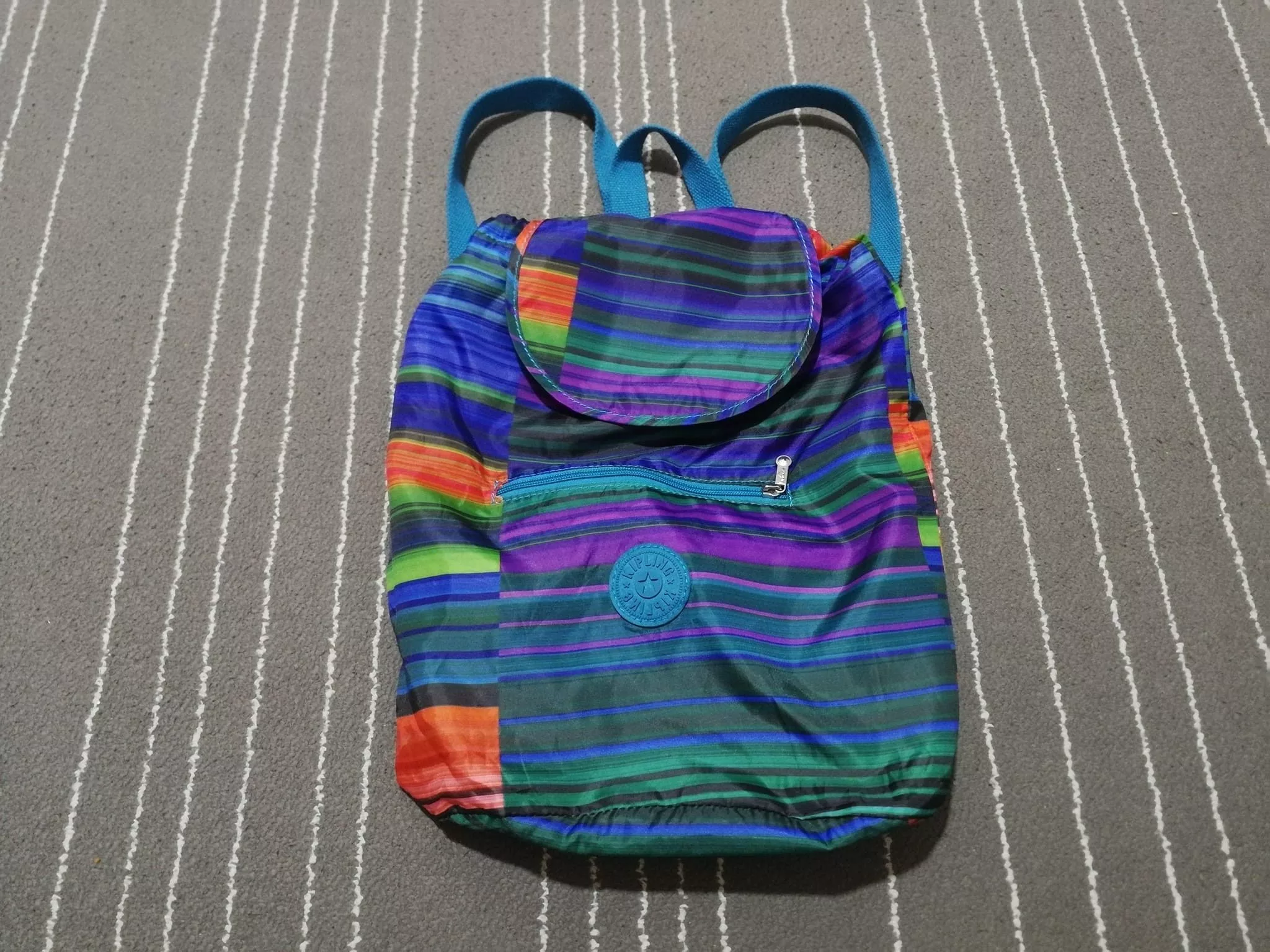 Designer Backpacks Designer Kipling bag rainbow polyester Multi