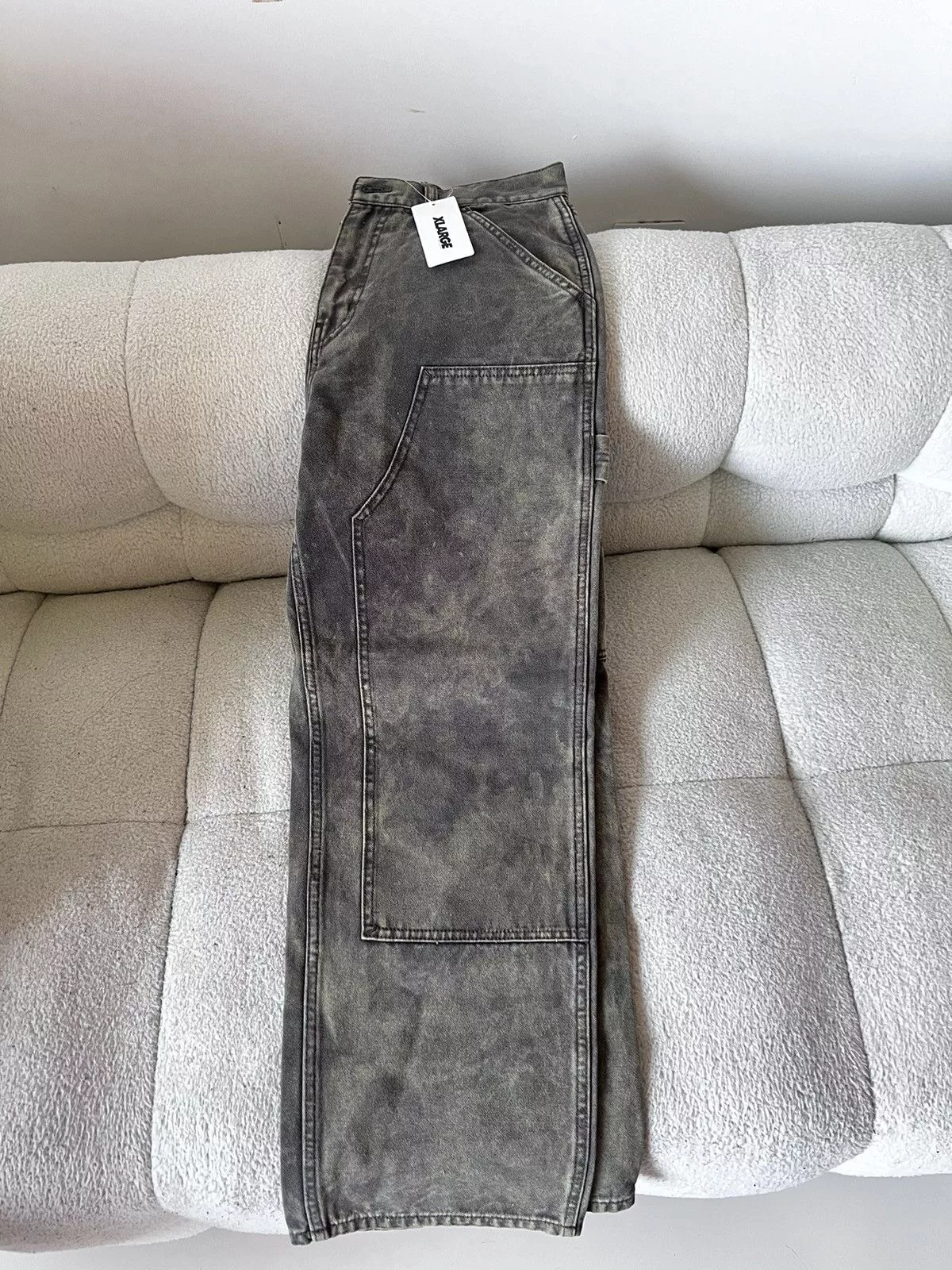 Xlarge Denim XLarge Overdyed Work Pants Size 30 New Green