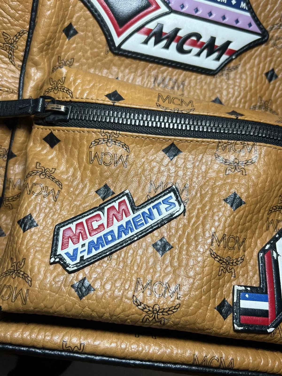 MCM Bags Luggage MCM Patch Backpack (M) Brown