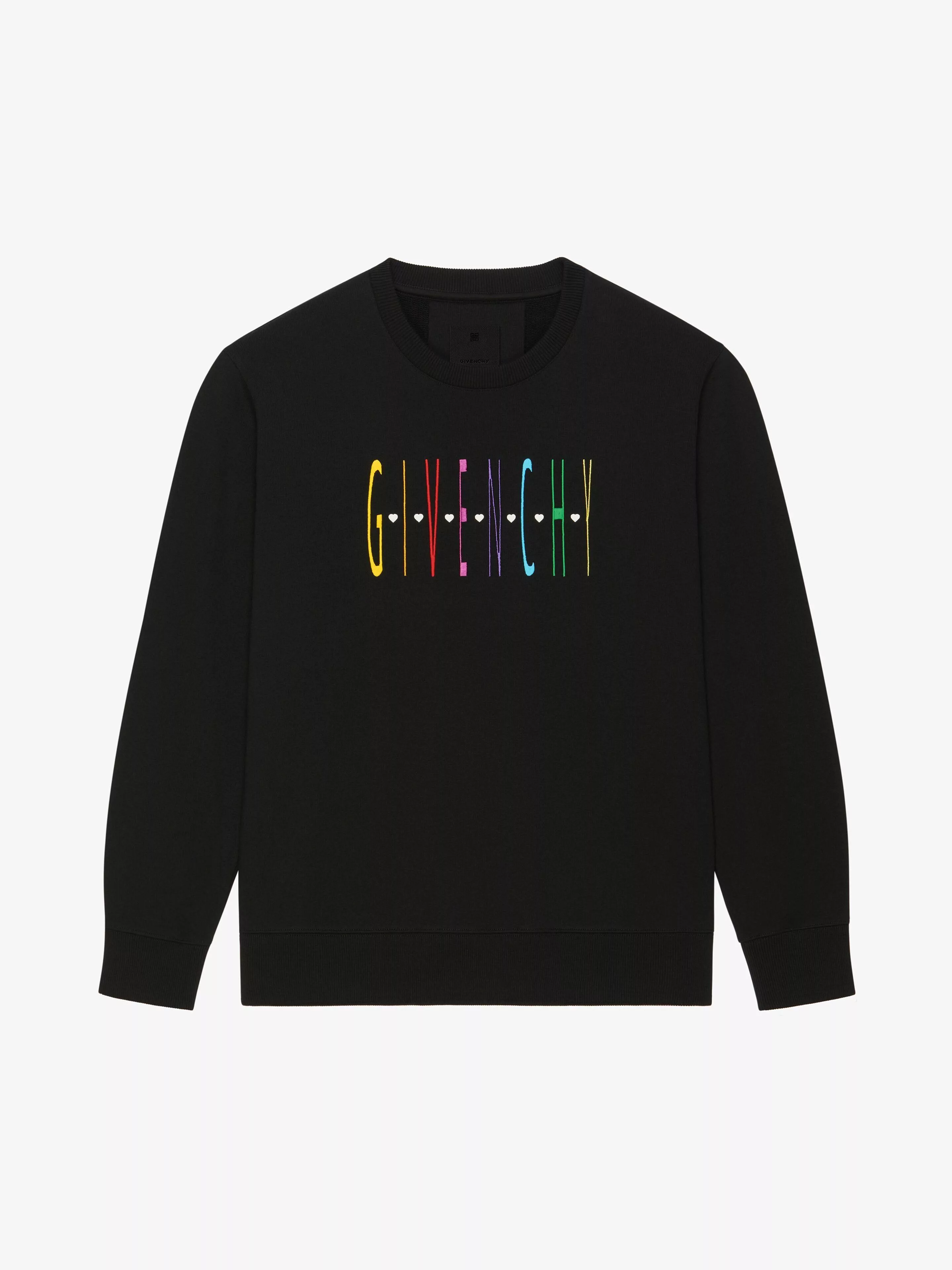 Givenchy Sweatshirts Hoodies Givenchy o1srvl11e0624 Sweatshirt in Black