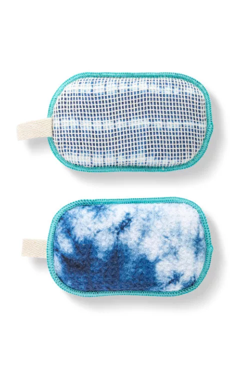 Absorbent Sponges Indigo S/2