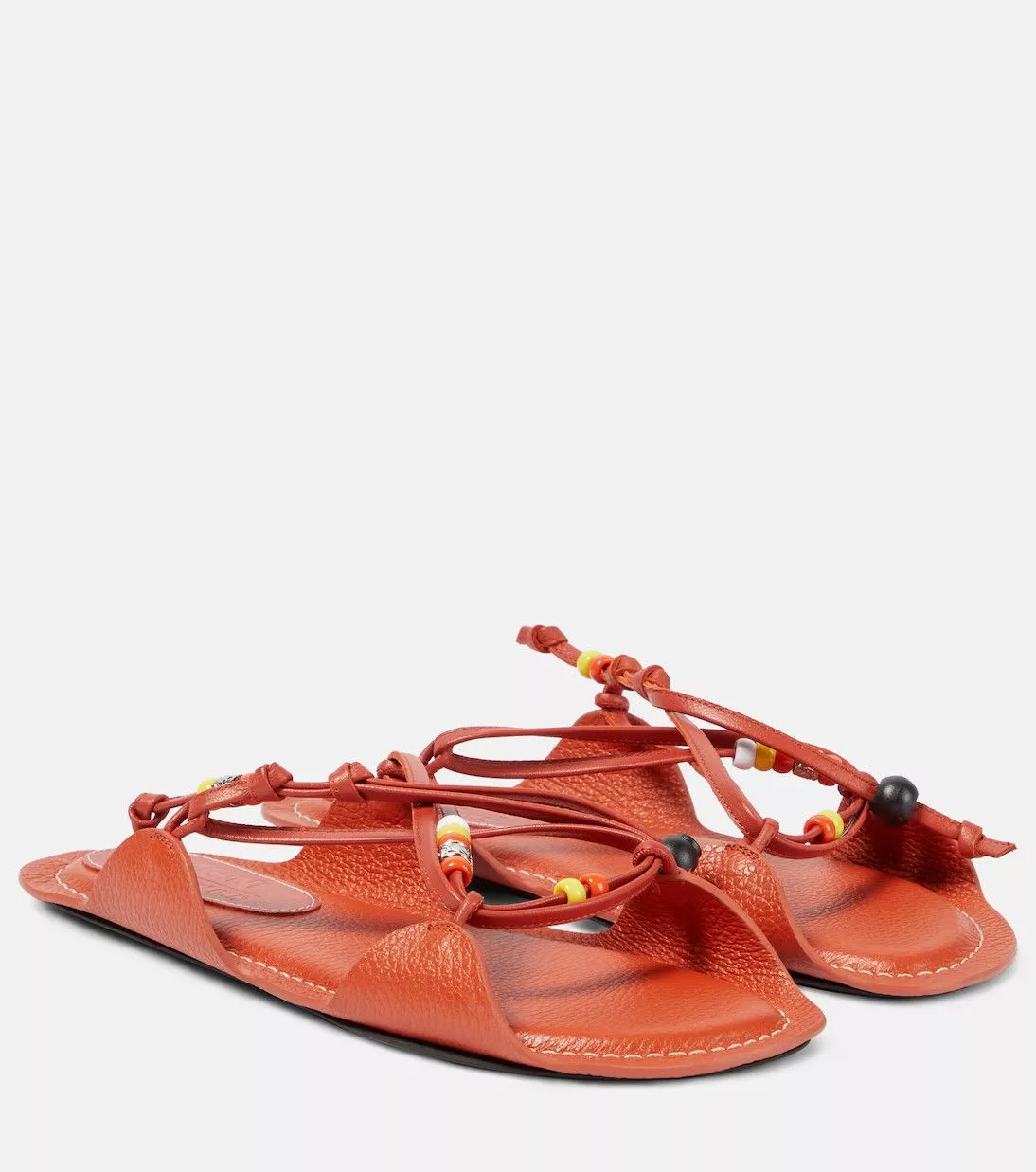Marni Sandals Marni o1srvl11e0624 Leather Sandals in Red