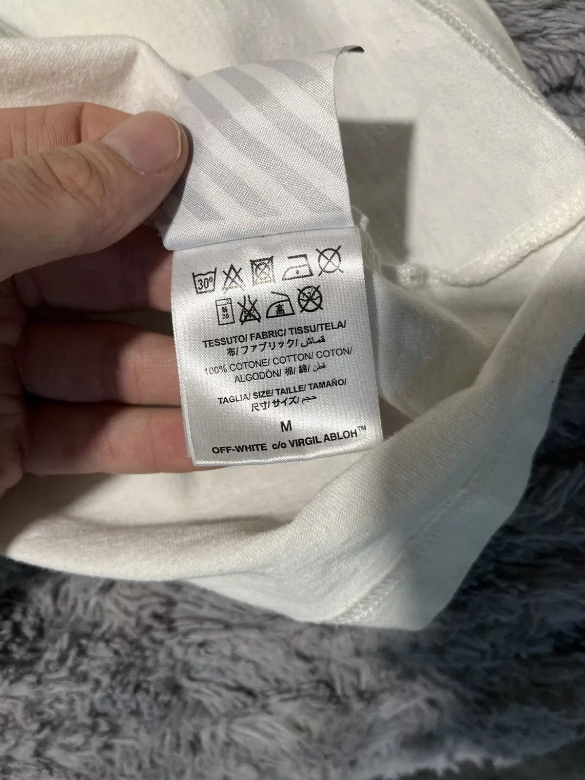 Off-White Short Sleeve T Shirts Off-White Off white T-Shirt