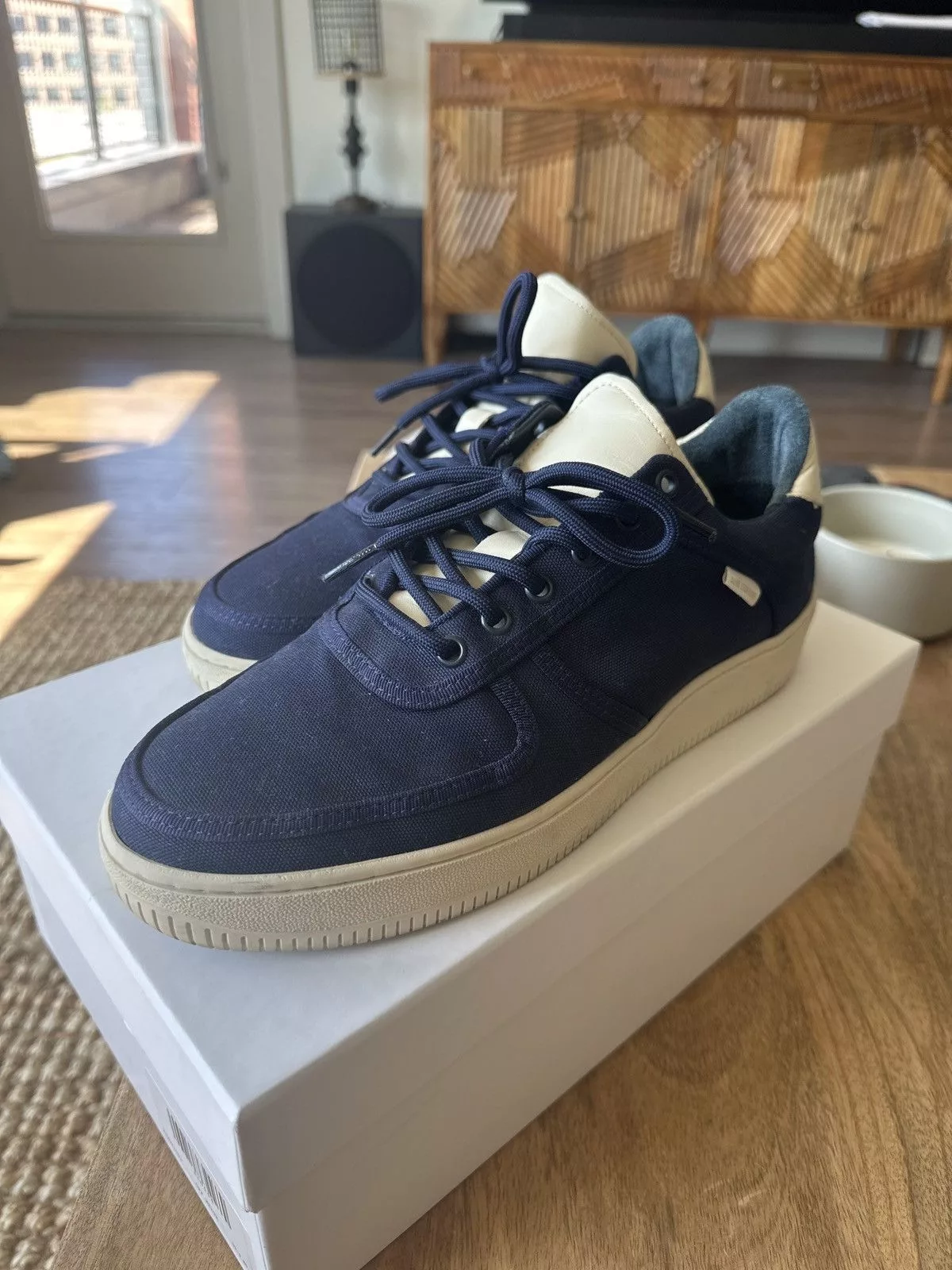 Aime Leon Dore Low Top Sneakers Aime Leon Dore Navy Q14 Sneaker Size 9 Blue