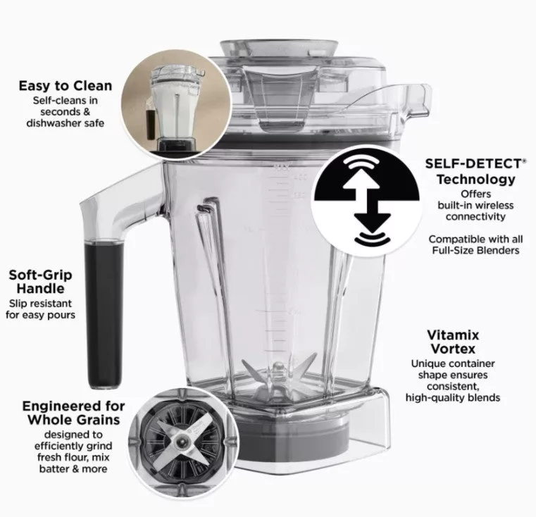 Ascent 48oz Dry Container with Self-Detect