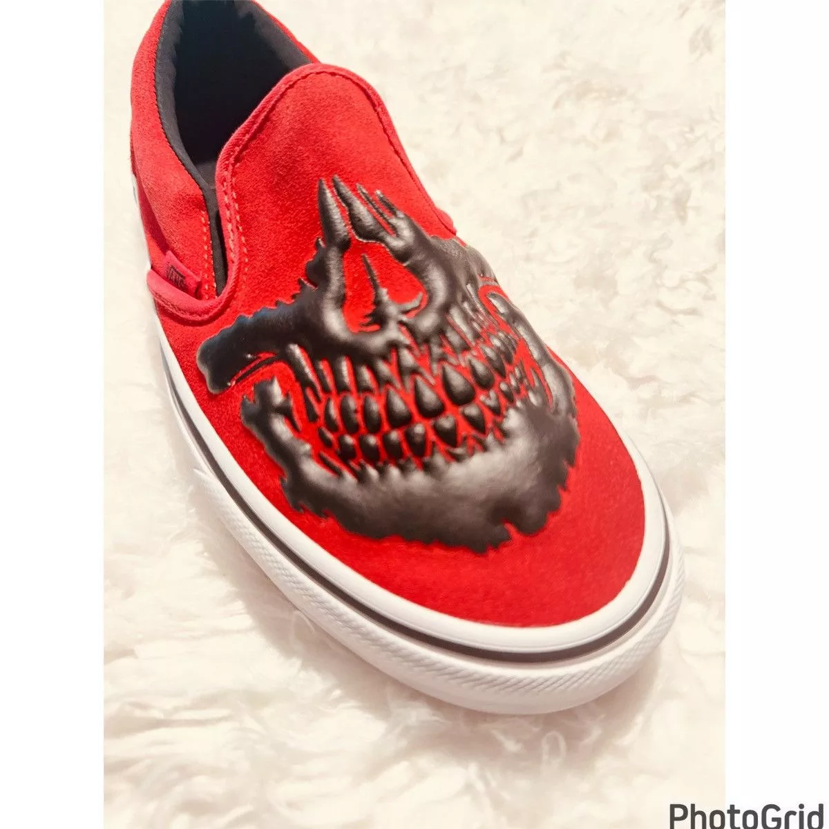 Vans Slip Ons Vans Jawbone Red