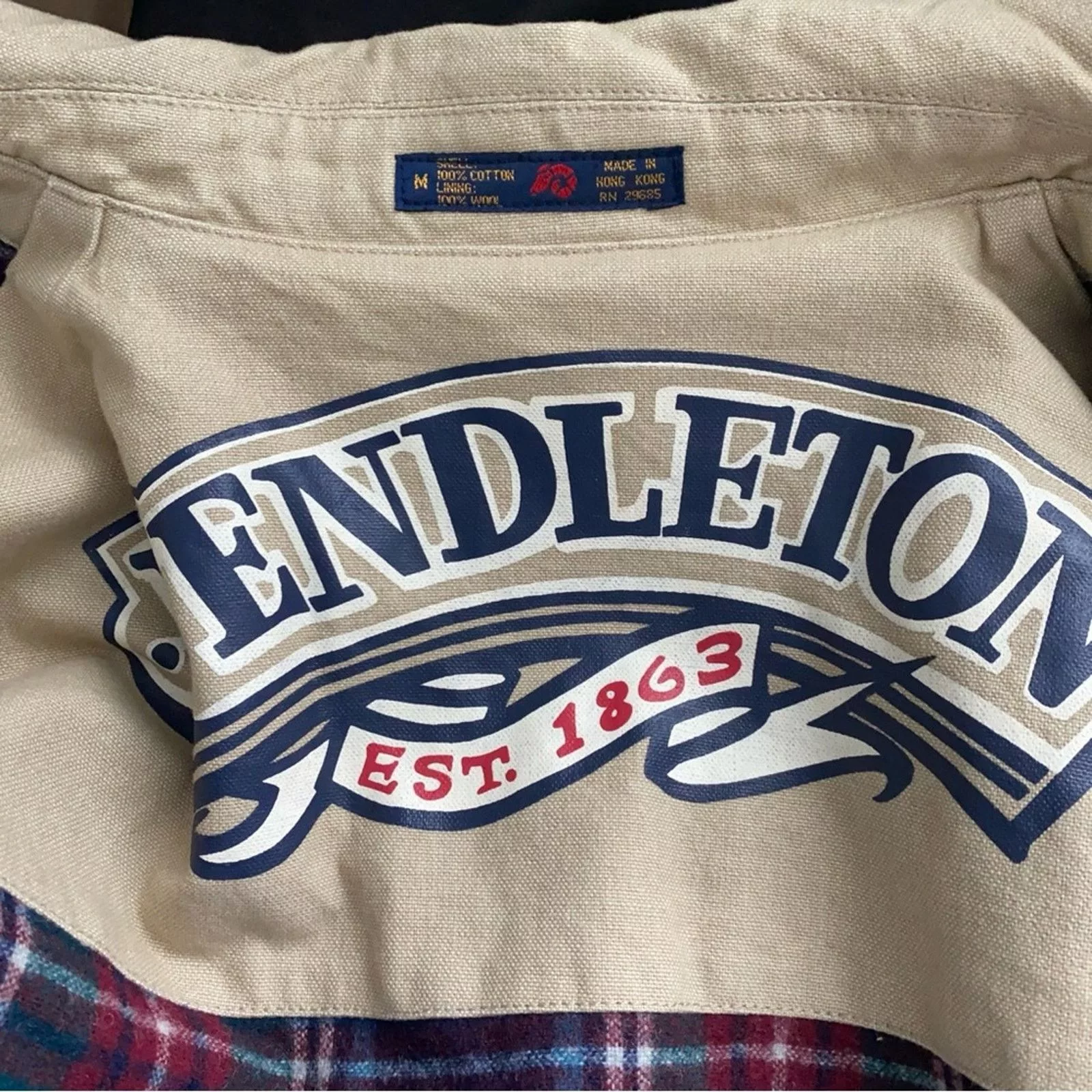 Pendleton Jackets Vintage Pendleton Trucker Jacket Brown