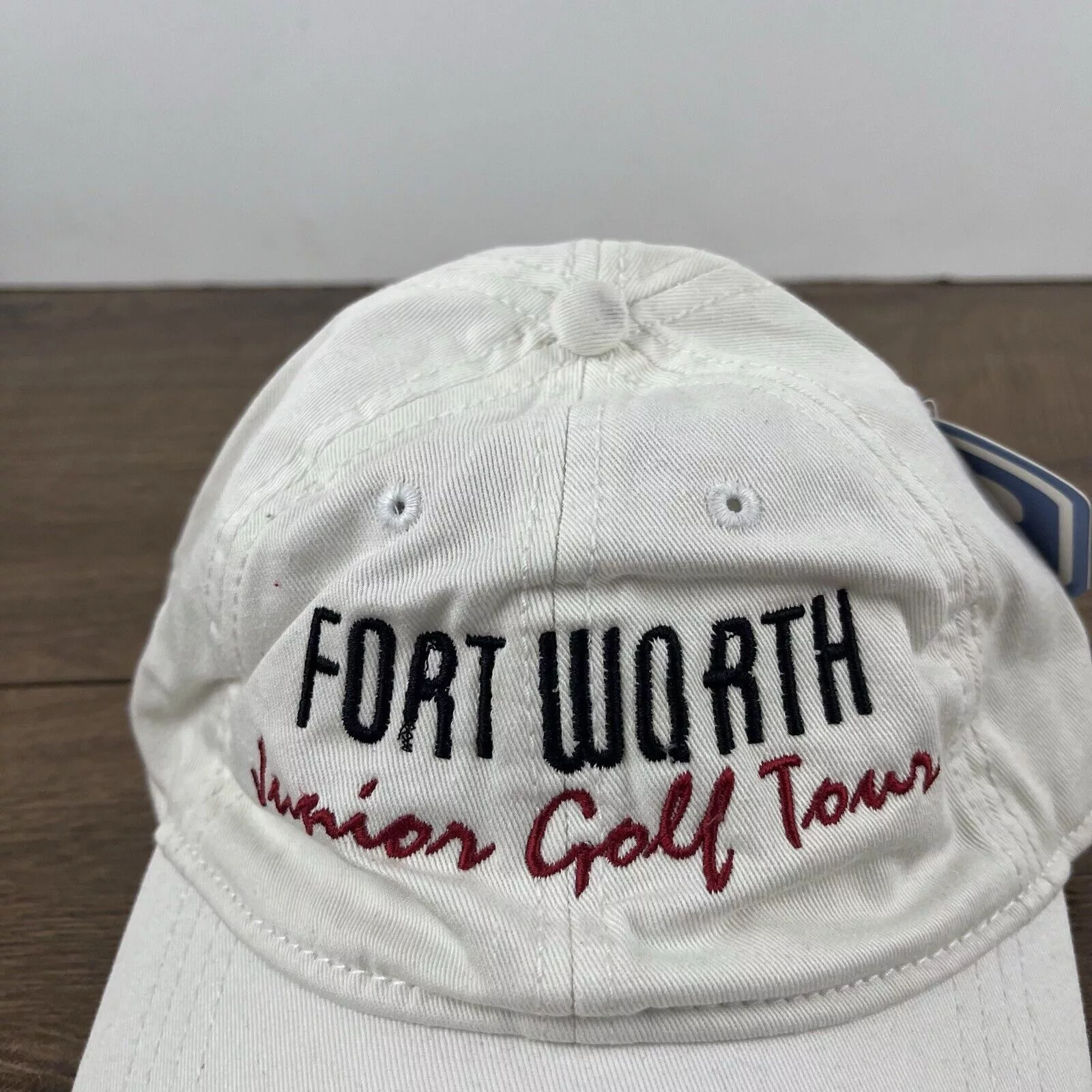 Other Hats Other Fort Worth Hat Junior Golf Tour Hat White Cap Hat Adjustable