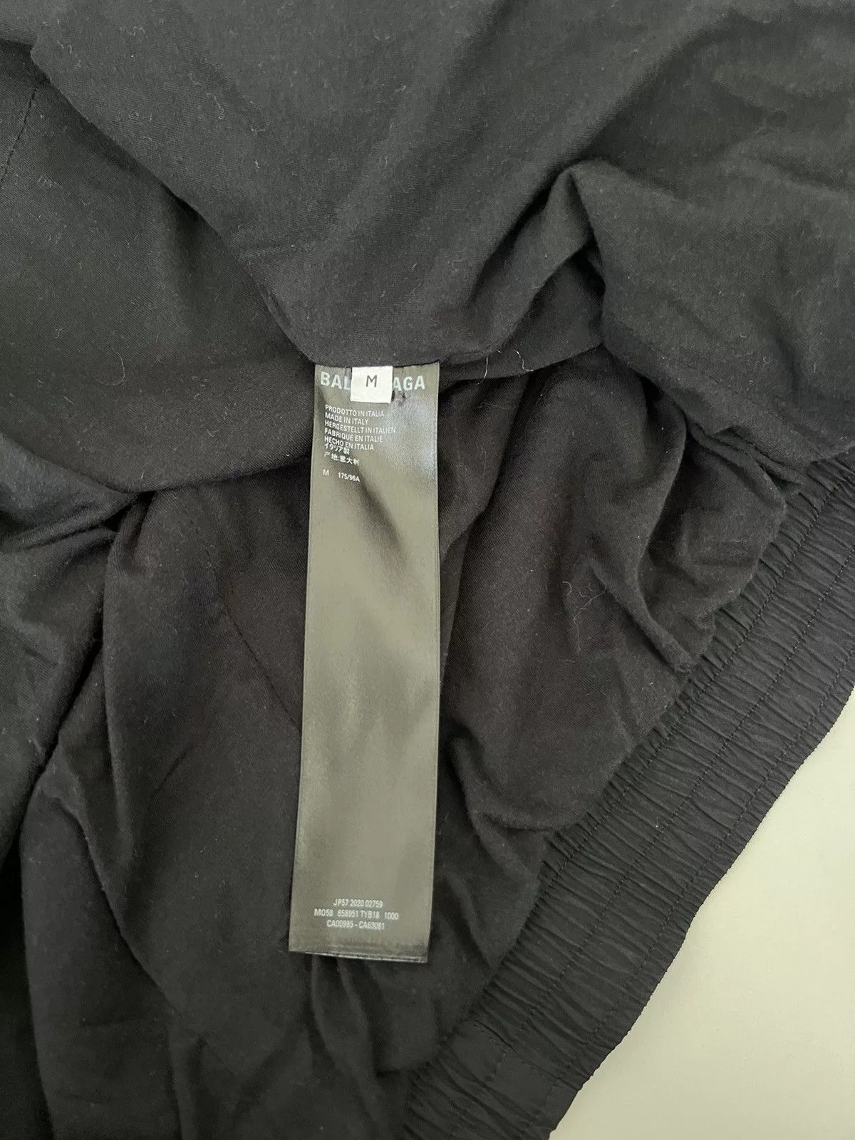 Balenciaga Light Jackets Balenciaga Split Track Suit Jacket Black
