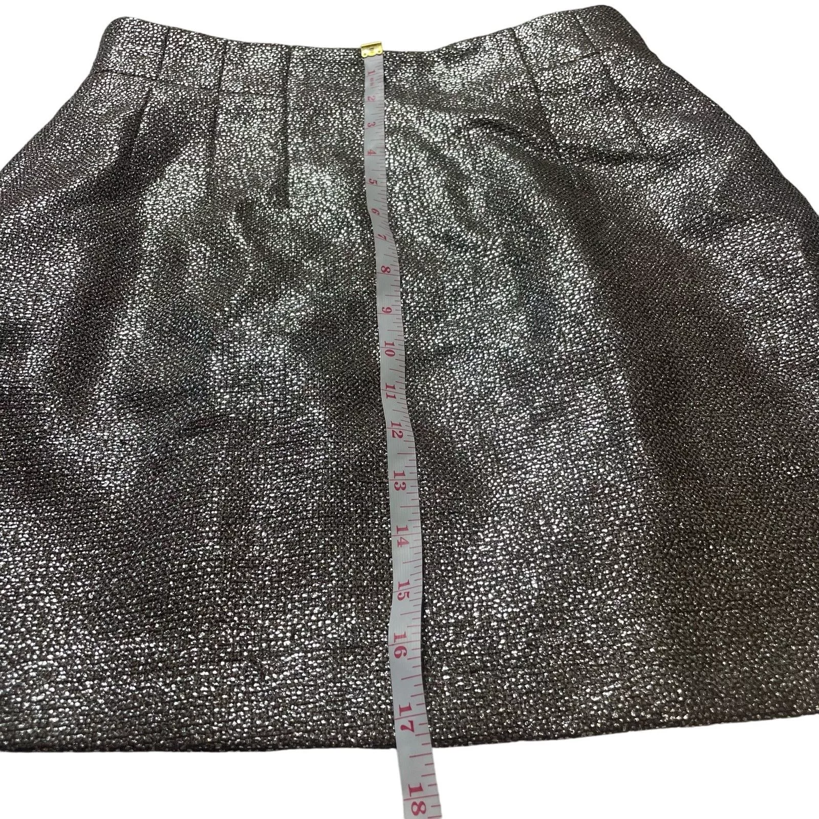H&M Mini Skirts NWOT H&M Metallic Skirt Brown