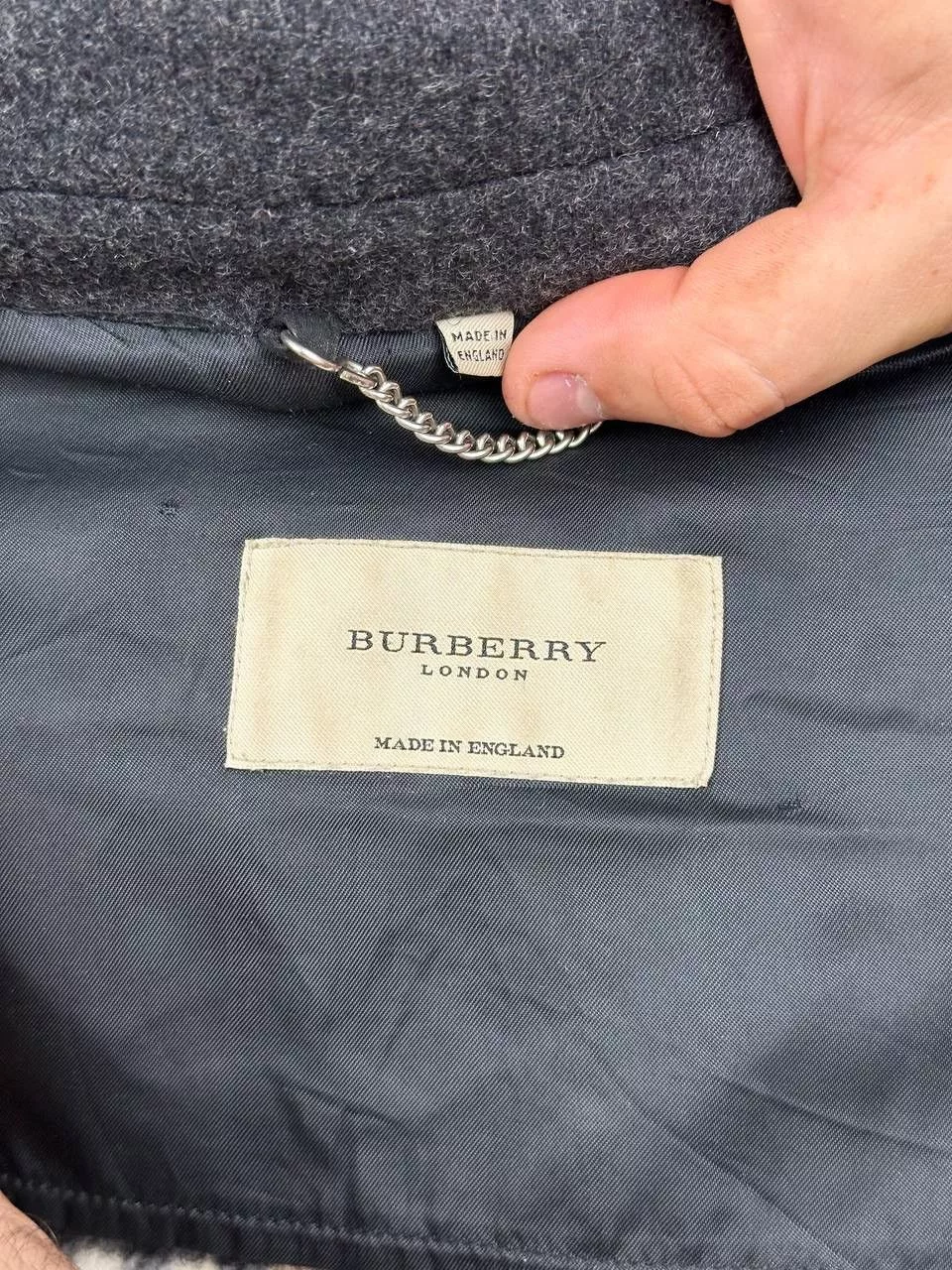Burberry Coats Coat Burberry Gray