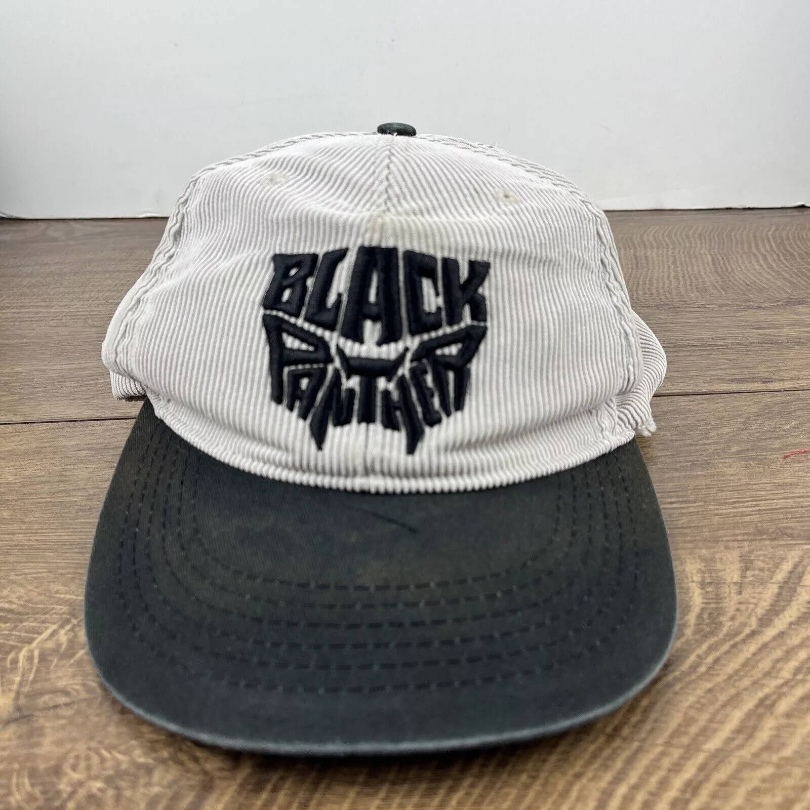 Other Hats Other Black Panther Hat Gray Hat Adjustable Adult Size Hat Gray Ca