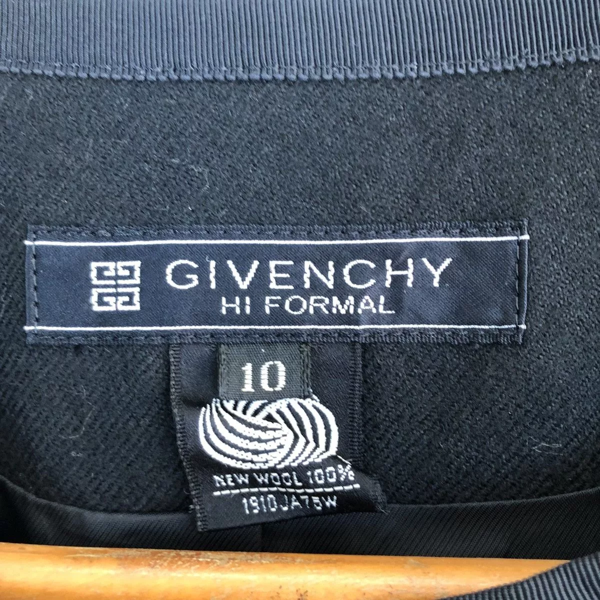 Designer Light Jackets Designer × Givenchy GIVENCHY HI FORMAL CROPPED JACKET Black
