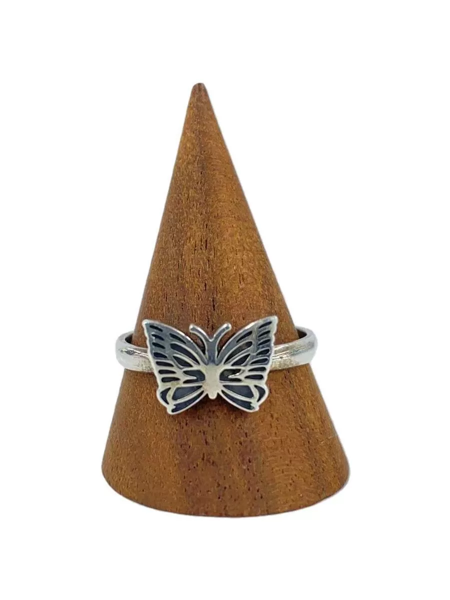 Needles Jewelry Watches Needles Butterfly Ring Silver