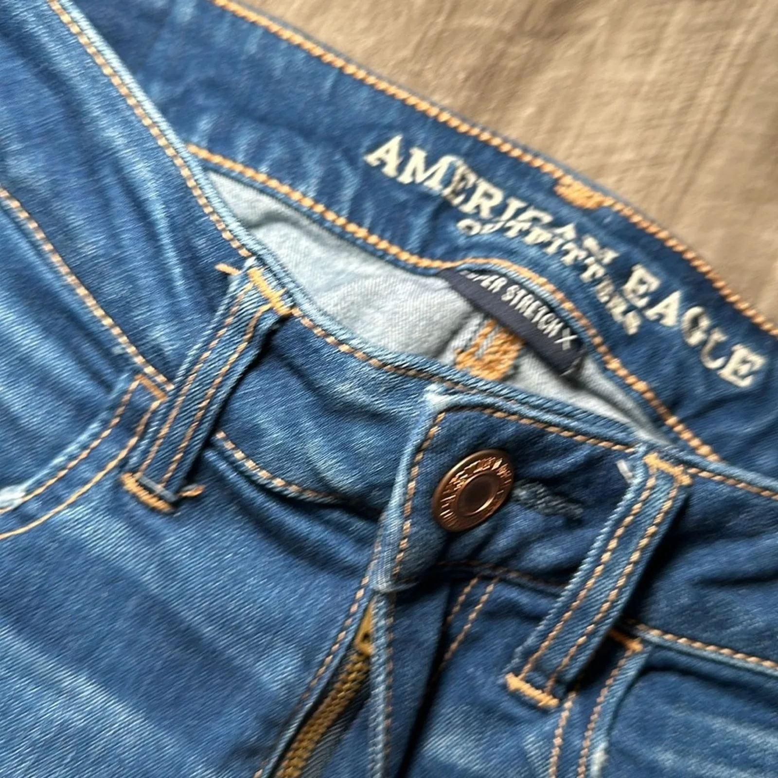 American Eagle Outfitters Jeans American Eagle Outfitters American Eagle Super Stretch X Jegging Jeans - 2 Blue