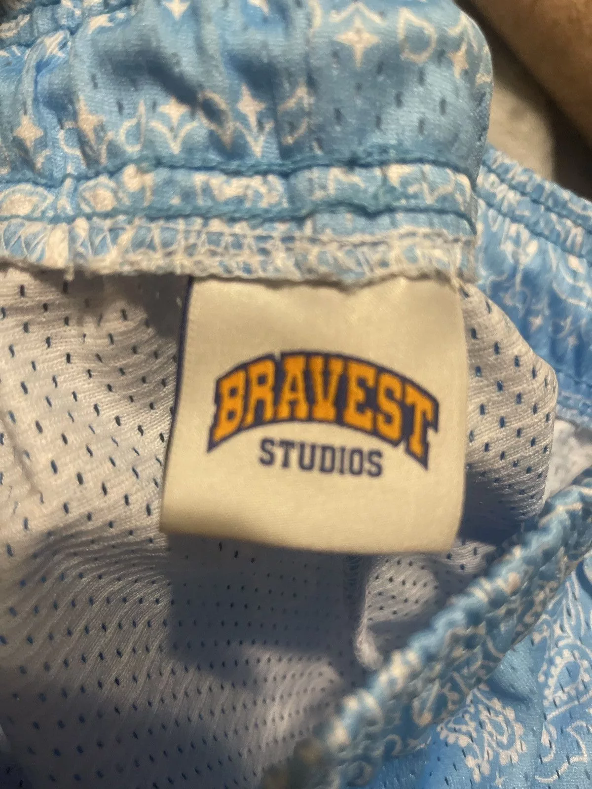 Bravest Studios Shorts Bravest studios paisley blue