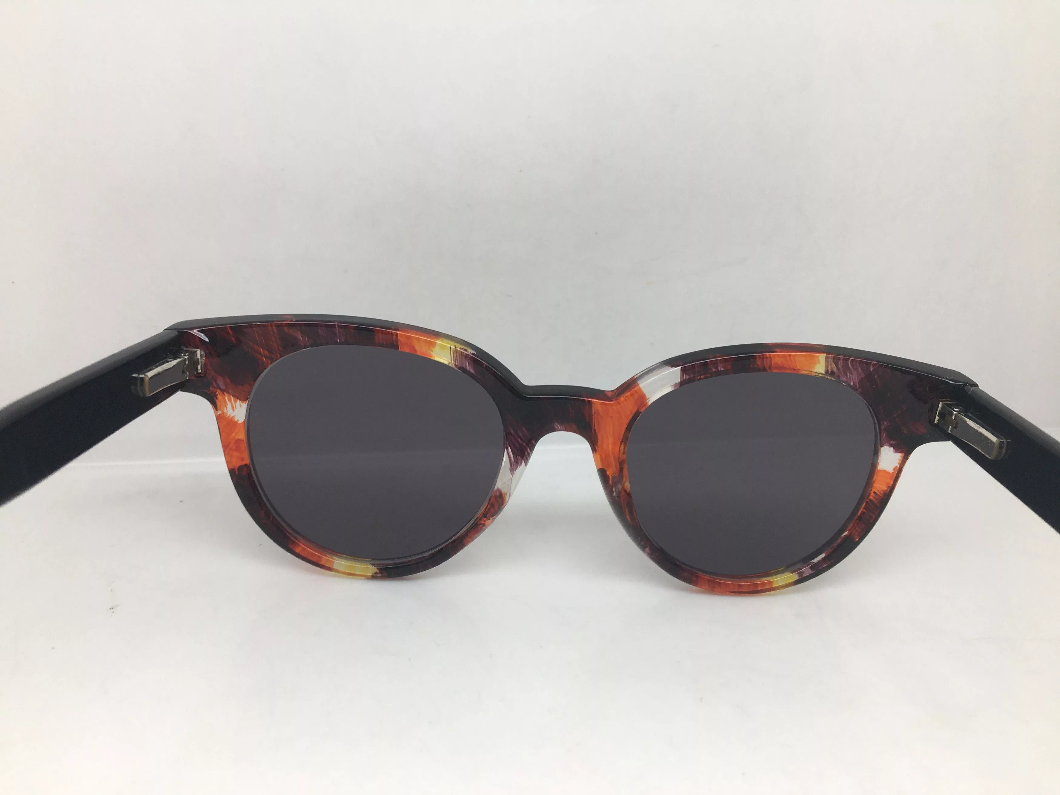 Other Sunglasses Other Handmade Acetate Round Sunglasses Frame Multi