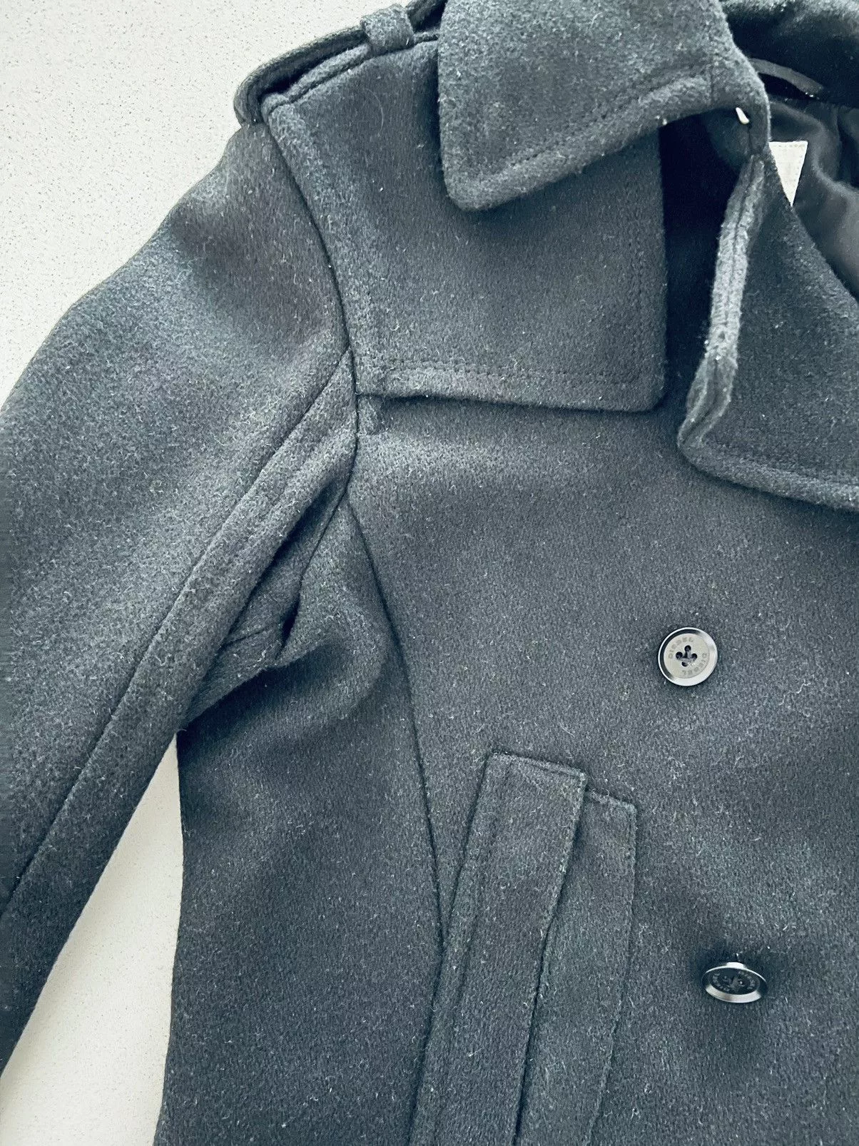 Diesel Heavy Coats Diesel black peacoat