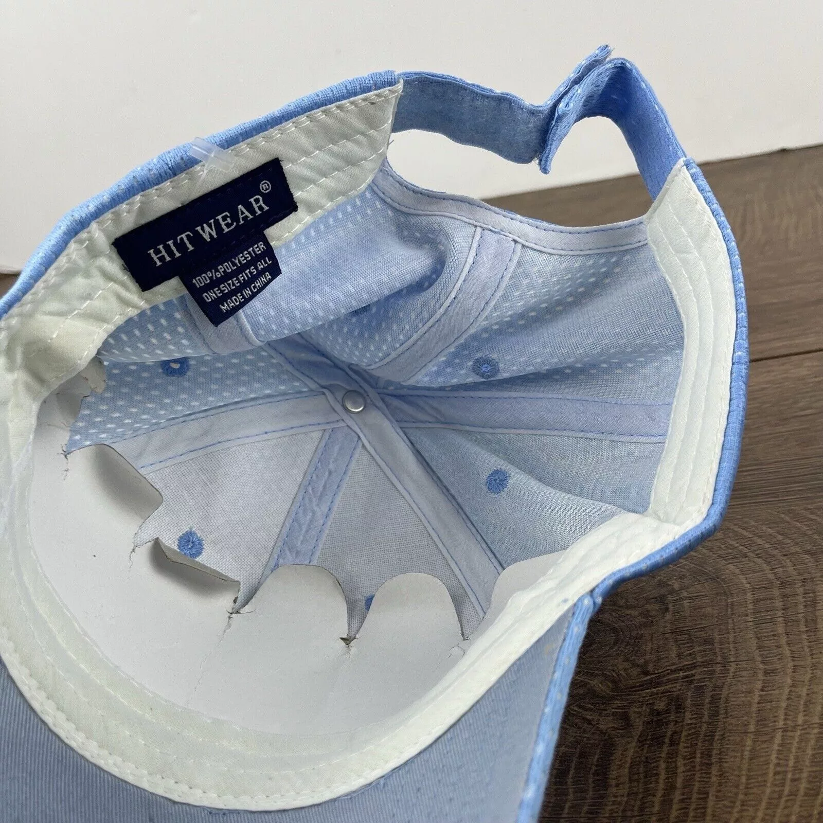 Other Hats Other Light Blue Running Hat Blue Baseball Hat Blue Adjustable Hat