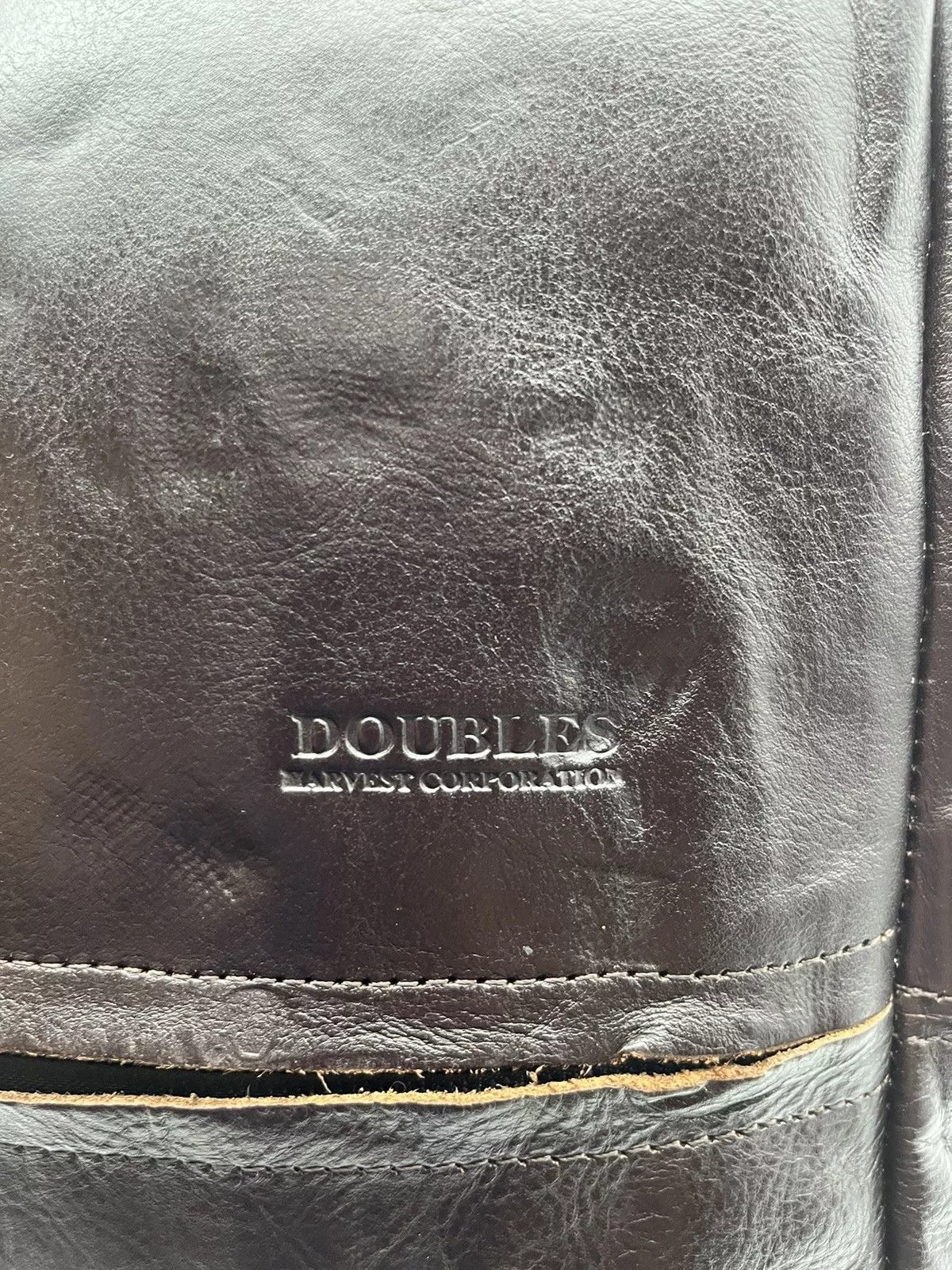 Leather Bags Luggage Leather Backpack Doublee Marvest Compration Brown