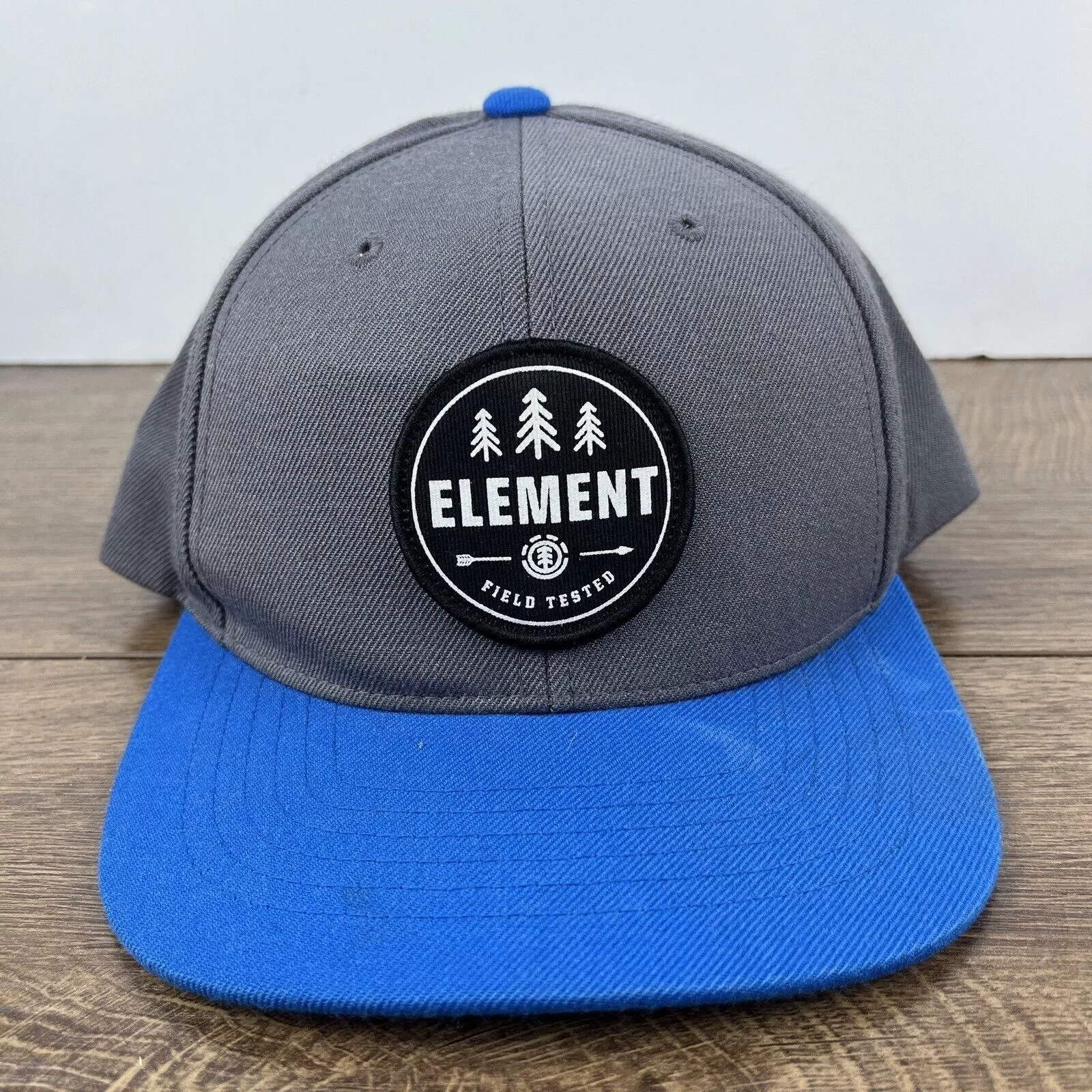Other Hats Other Element Field Tested Hat Element Gray Snapback Hat Adjustabl