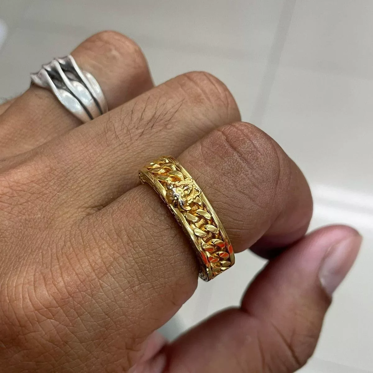 Versace Jewelry Watches Versace ring Gold