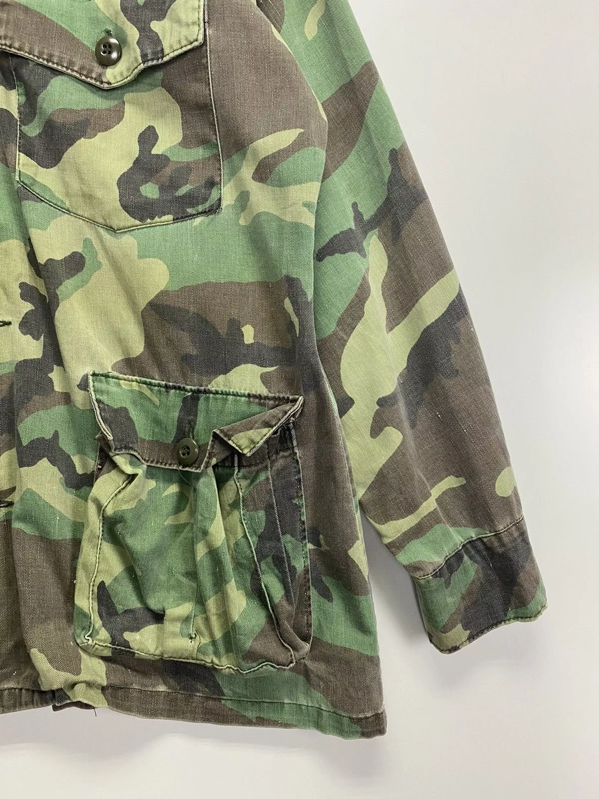 Vintage Shirts Button Ups Vintage US Army Jacket Multi