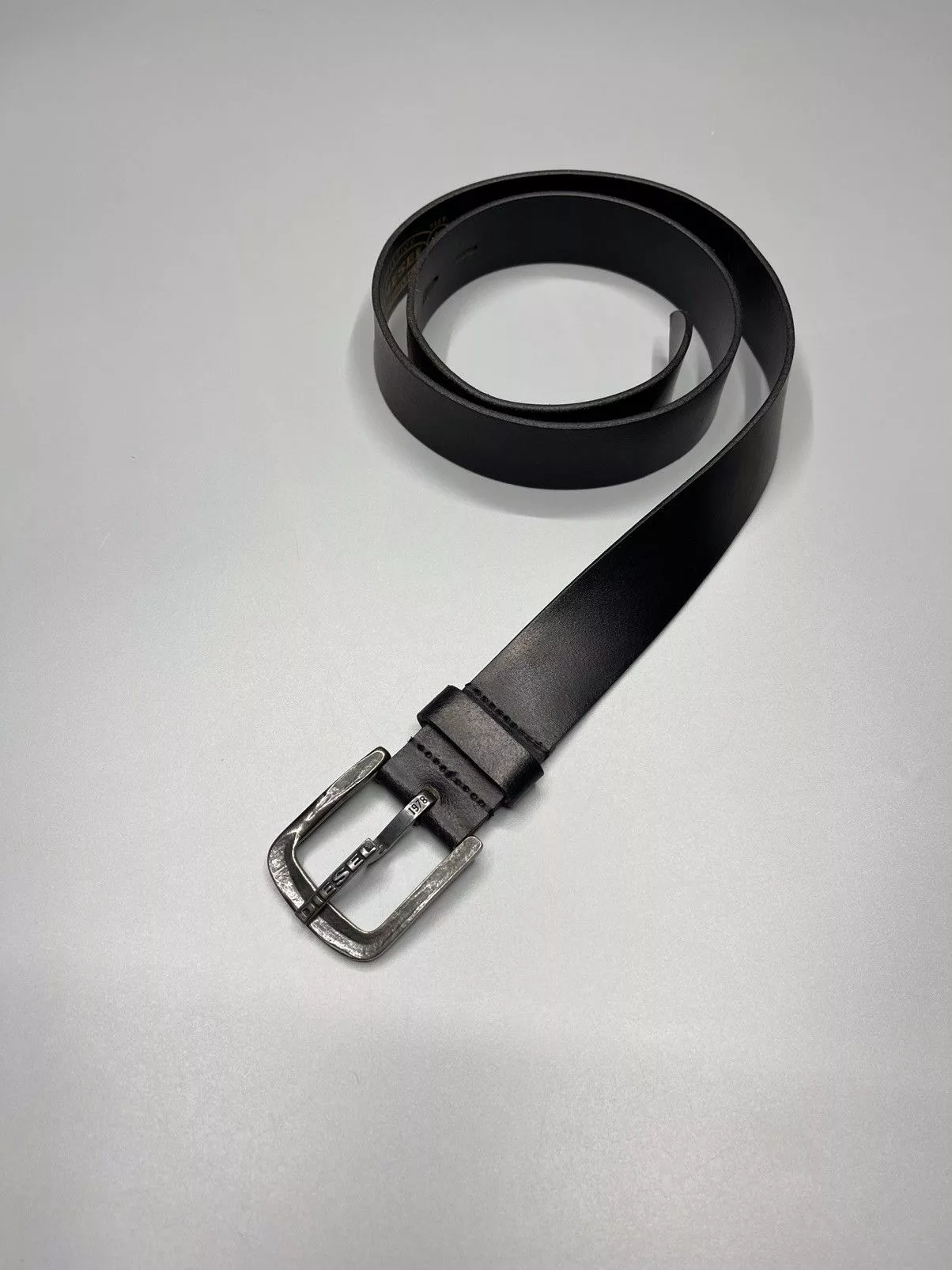 Diesel Belts Vintage Diesel Leather Belt Black Luxury