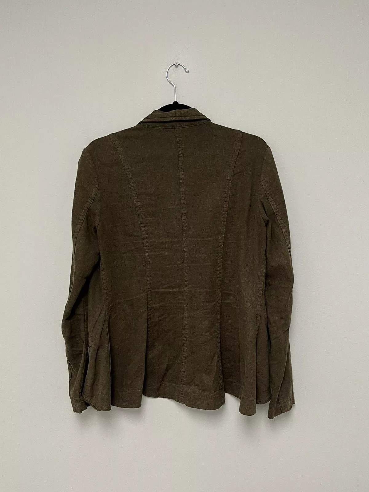 Free People Jackets Free People Linen jacket. Small Green