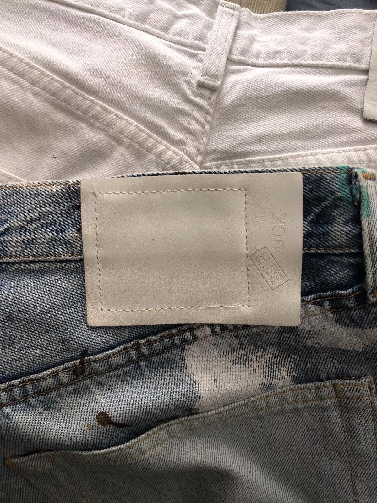 Other Denim Other Custom paint denim Blue Streetwear
