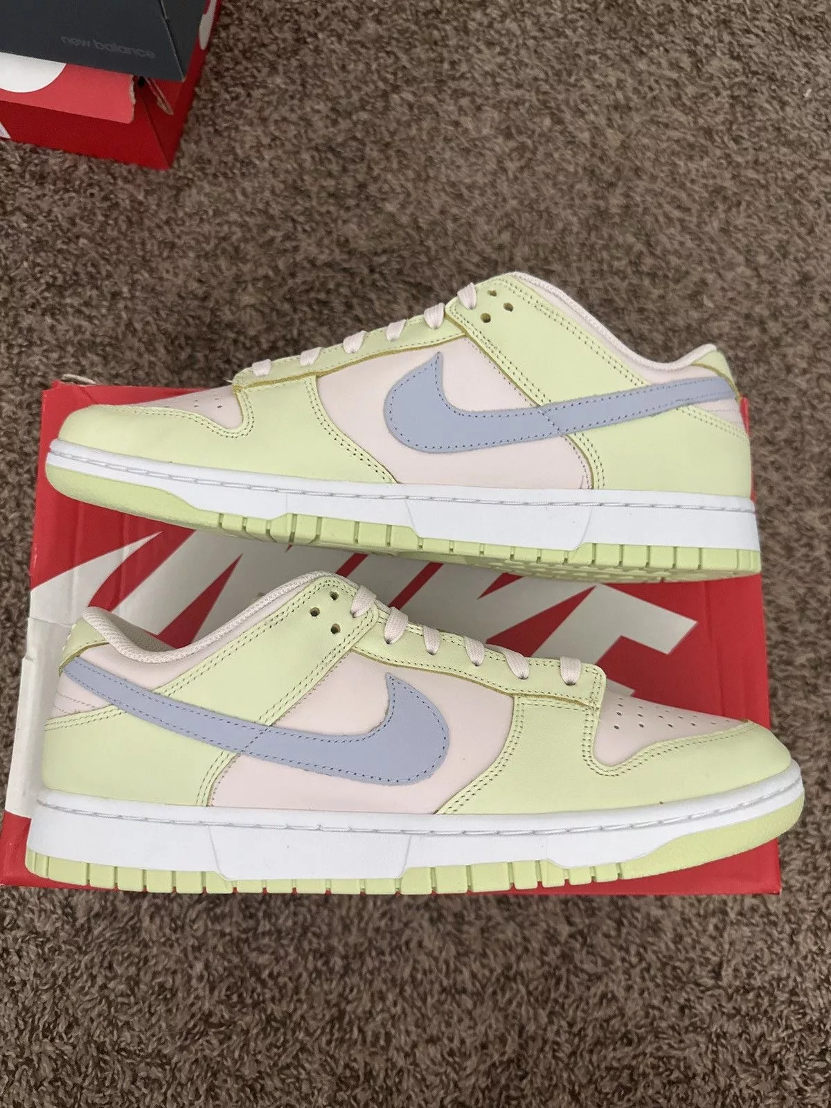 Nike Low Top Sneakers Nike dunk ghost lime ice Pink