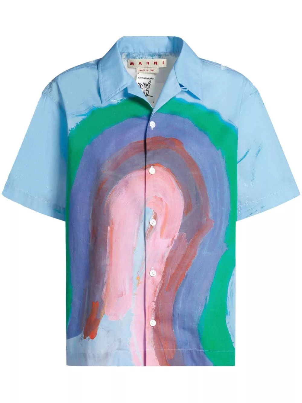 Marni Button Ups Marni o1srvl11e0624 Shirt in Multicolor
