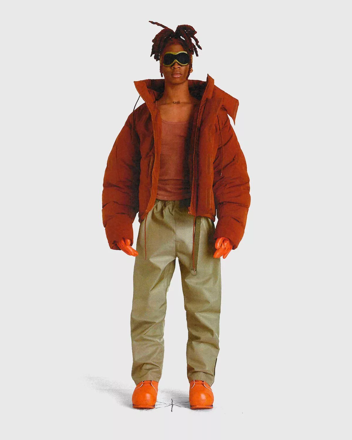 Entire Studios Heavy Coats Entire Studios Oversized Winter coat Red