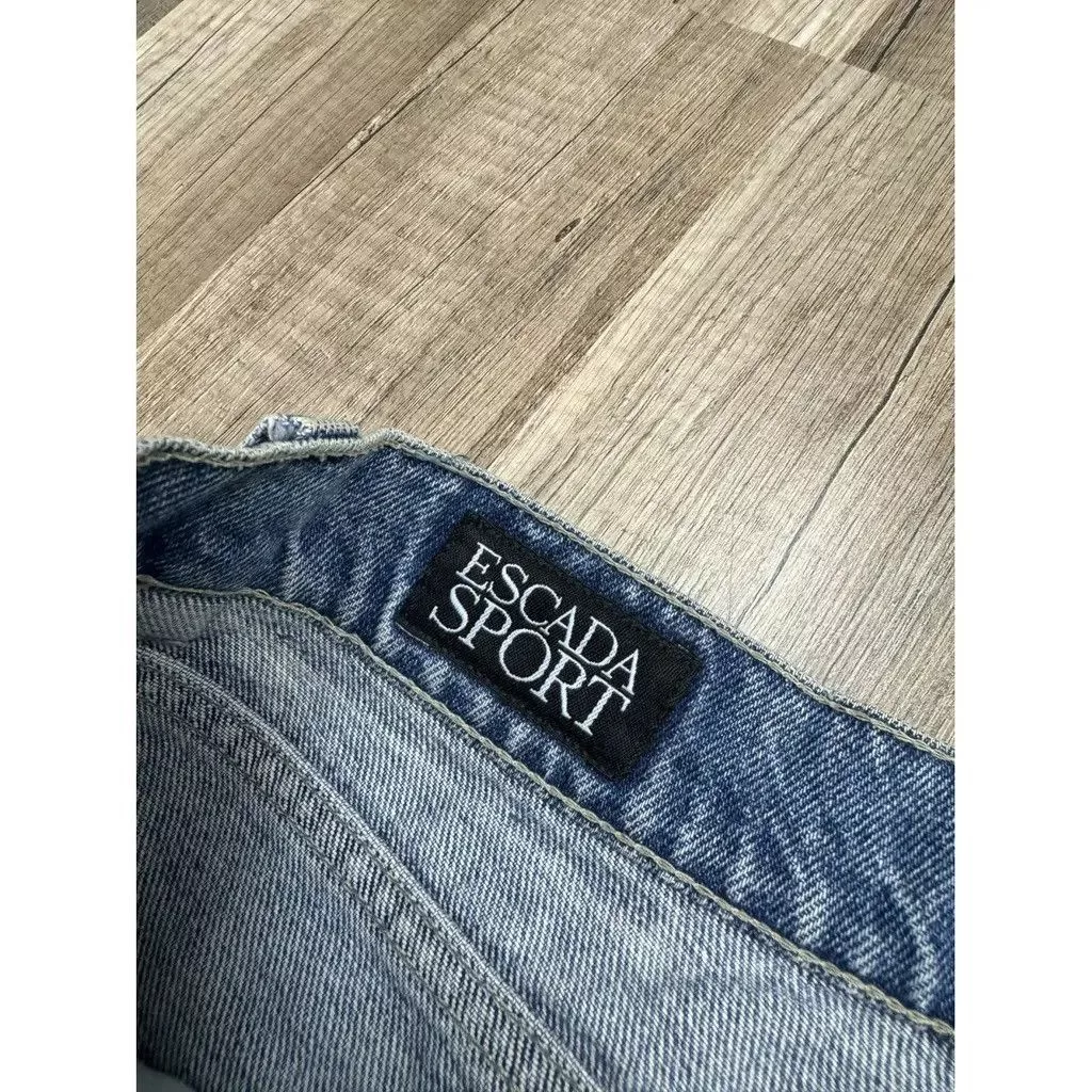 Escada Jeans Trousers Size: 40 Blue