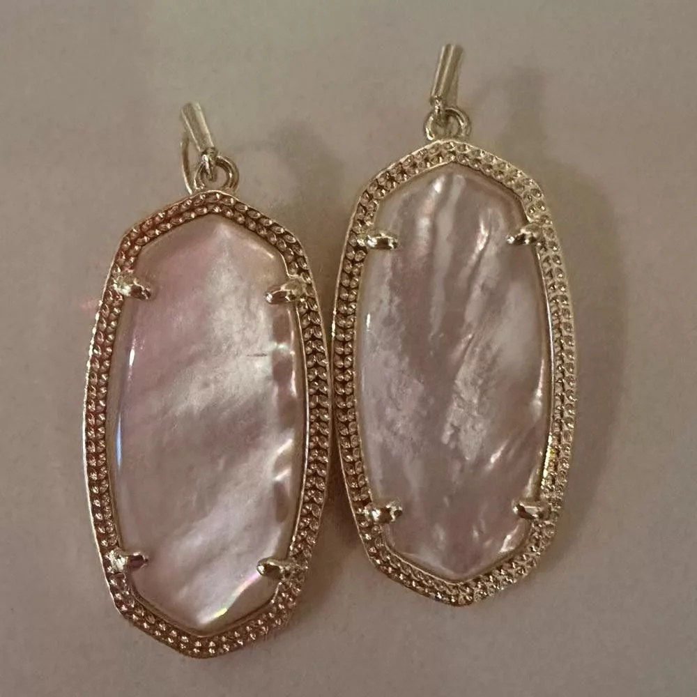 Kendra Scott Earrings Kendra Scott Elle Gold Ivory Mother of Pearl Drop Earrings