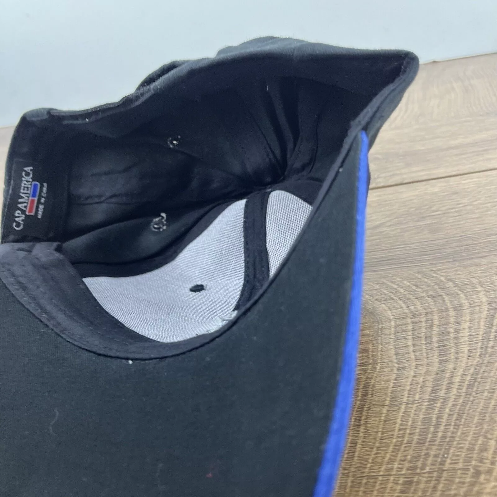 Other Hats Other KVS Devils Hat Black Cap Blue Devils Hat Adjustable Hat Blac