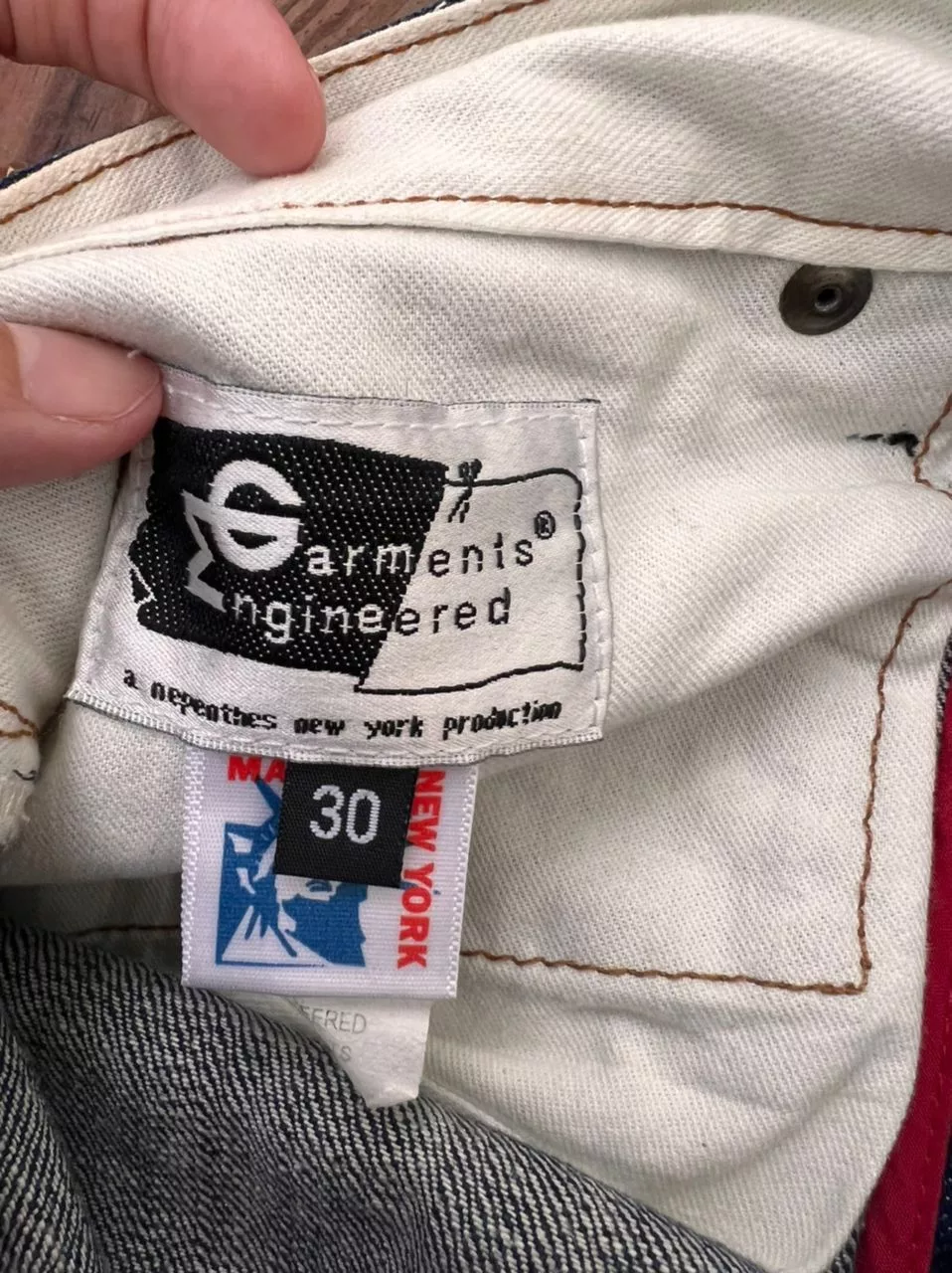 Engineered Garments Denim Engineered Garments Selvedge Denim Jeans Multi
