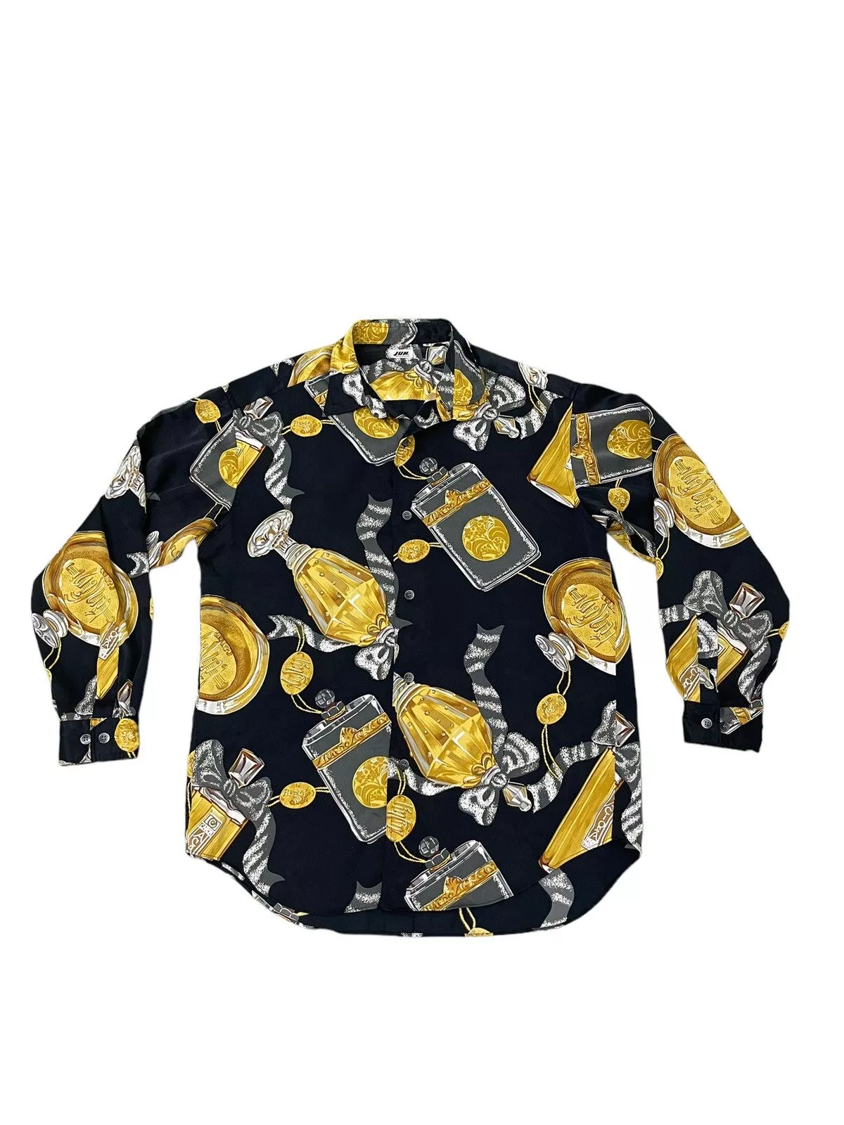 Comme des Garcons Shirts Button Ups Comme des Garcons × Japanese Brand Baroque Shirt Junmen Japan 5🟩6 Black Streetwear
