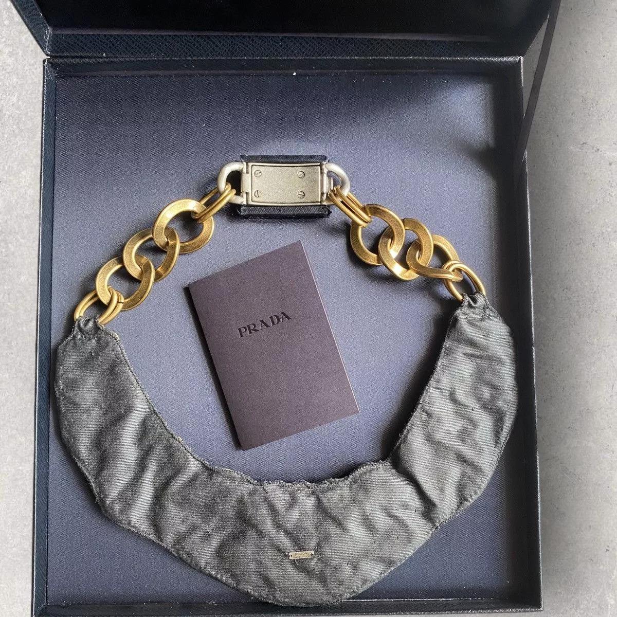 Prada Necklaces Prada embellish Necklace Black