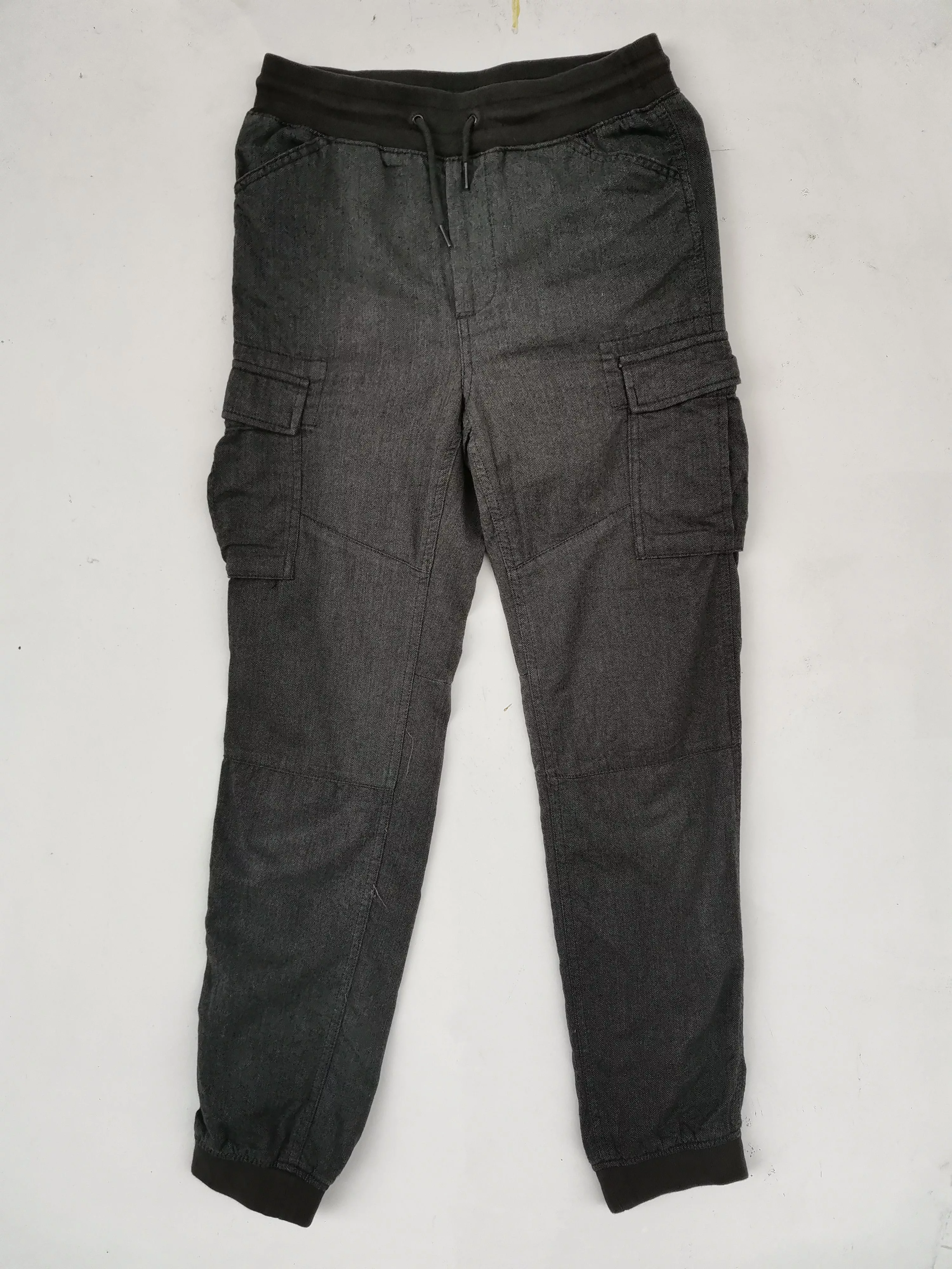 Gap Casual Pants Rare GAP Kid Tactical Cargo Multipocket Pants Black Streetwear
