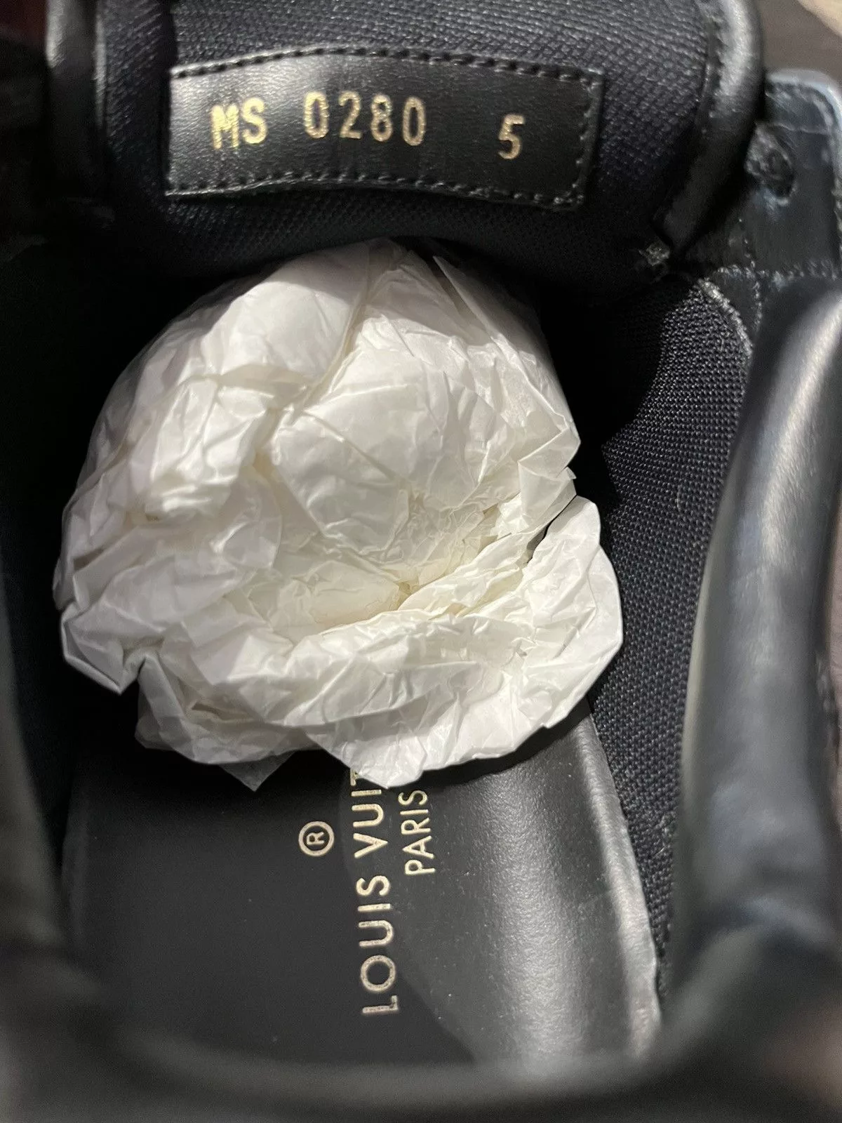 Louis Vuitton Casual Leather Shoes Louis Vuitton Black