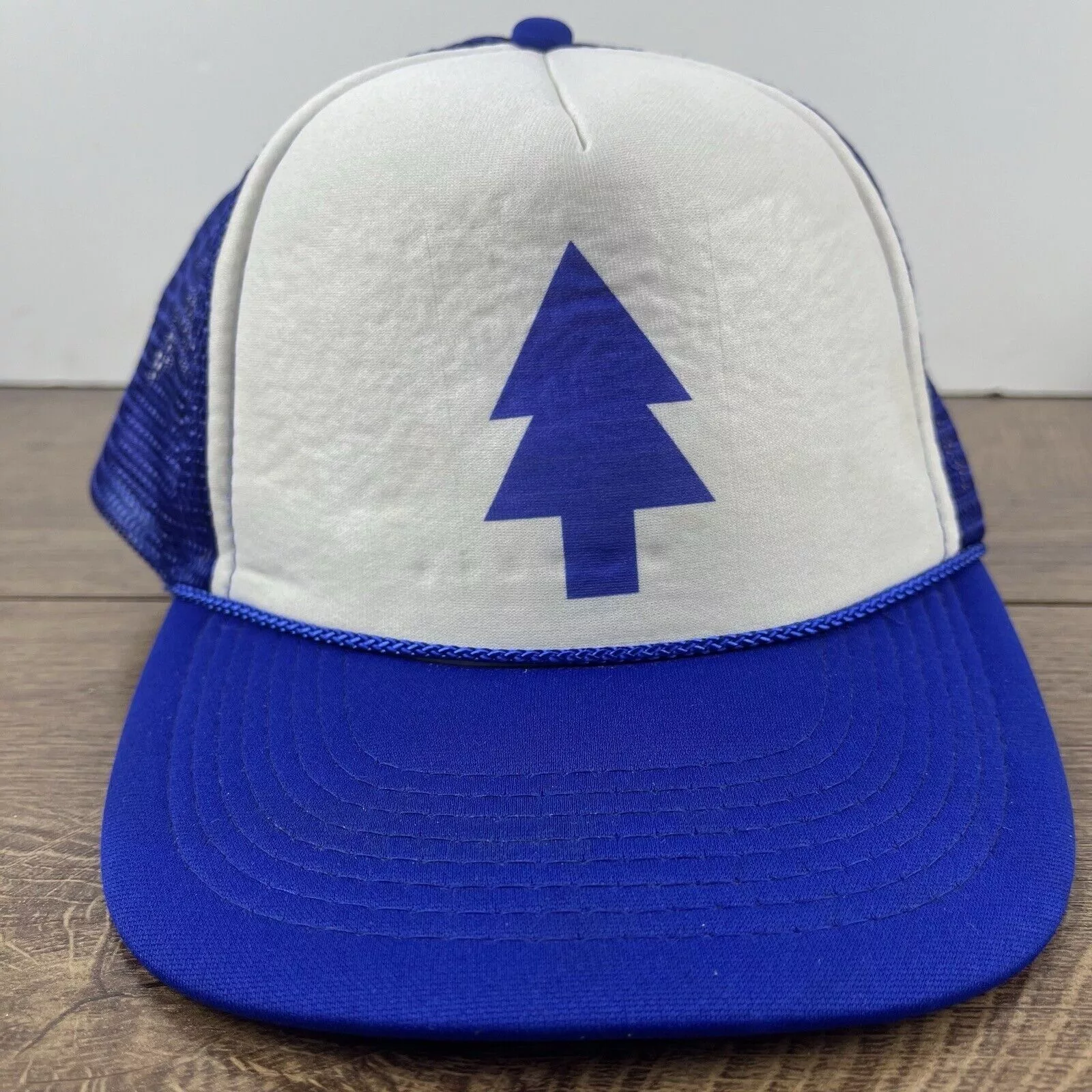 Other Hats Other Pine Tree Hat Pine Tree Snapback Hat Blue Adjustable Hat Adu