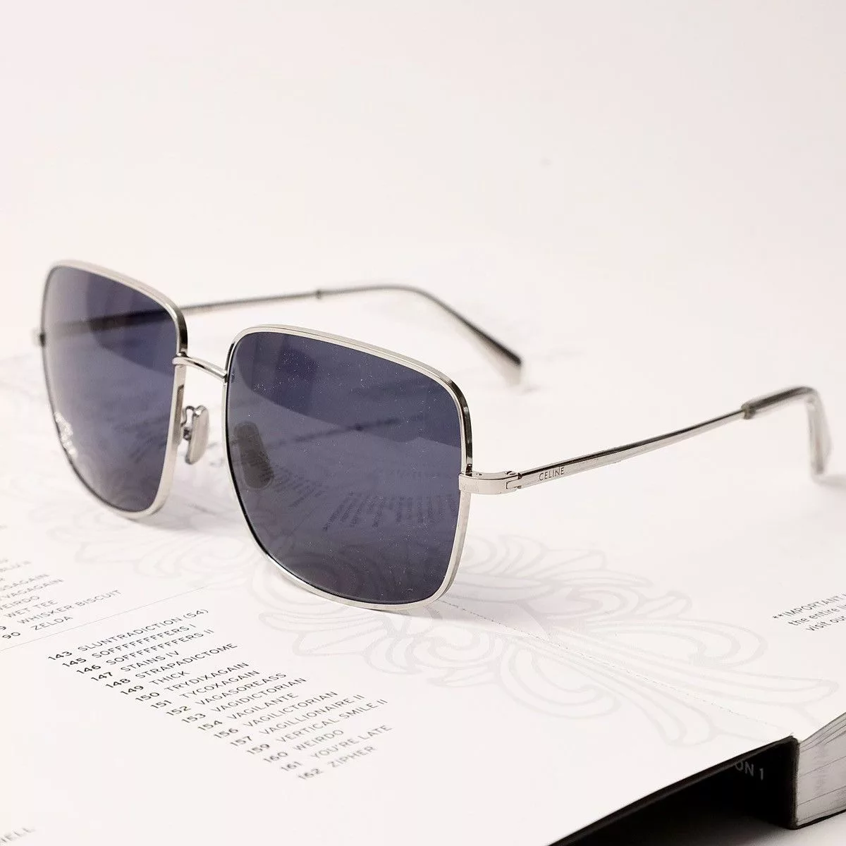 Celine Sunglasses CELINE CL40284U SUNGLASSES Silver