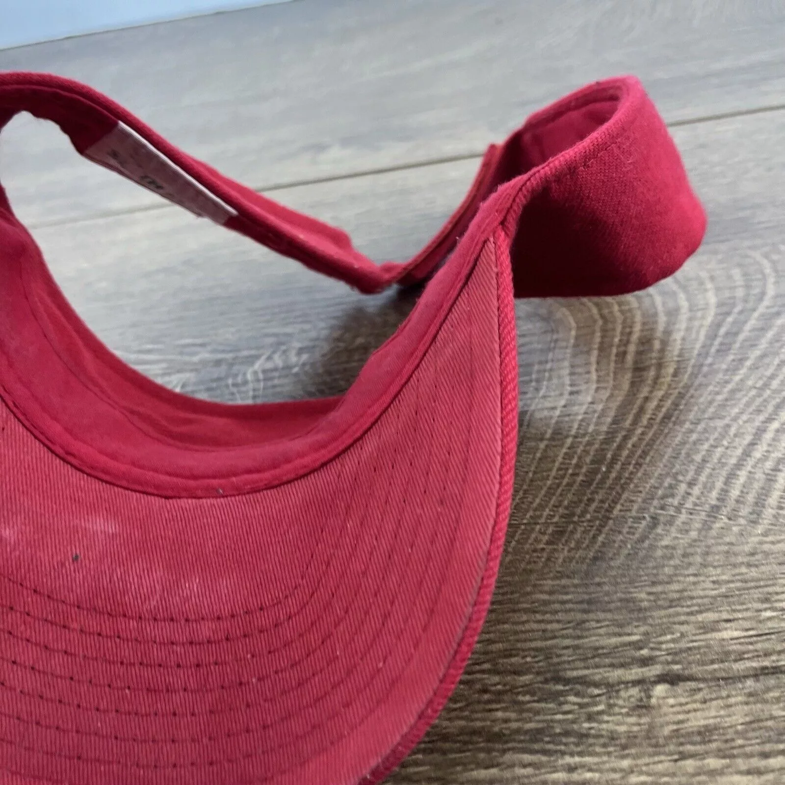 Other Hats Other Los Angeles Angels Visor LA Hat Red Cap Adjustable Hat Red A
