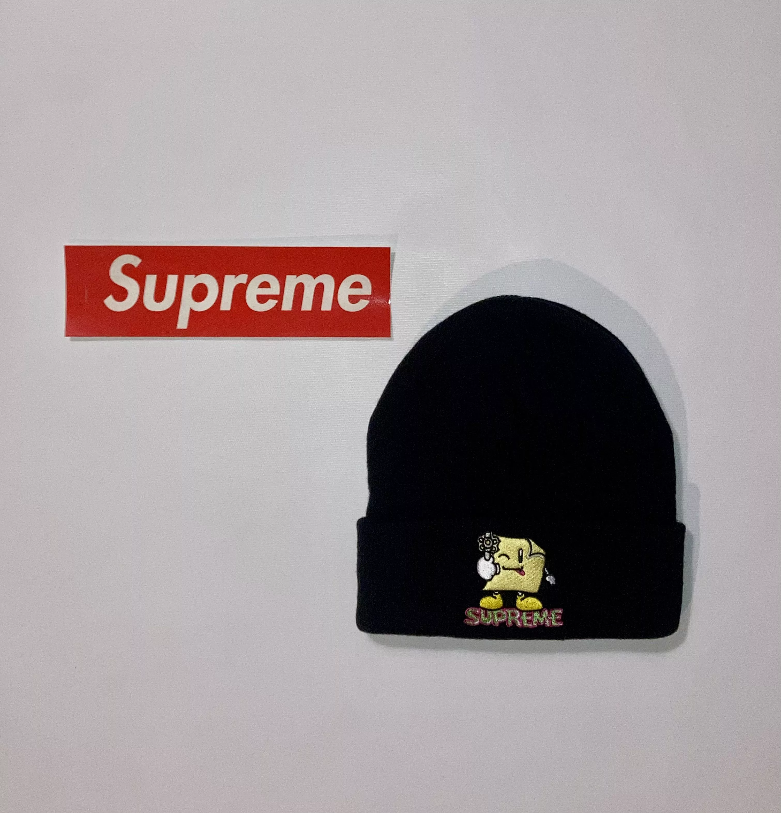 Supreme Hats Supreme Character Beanie Black
