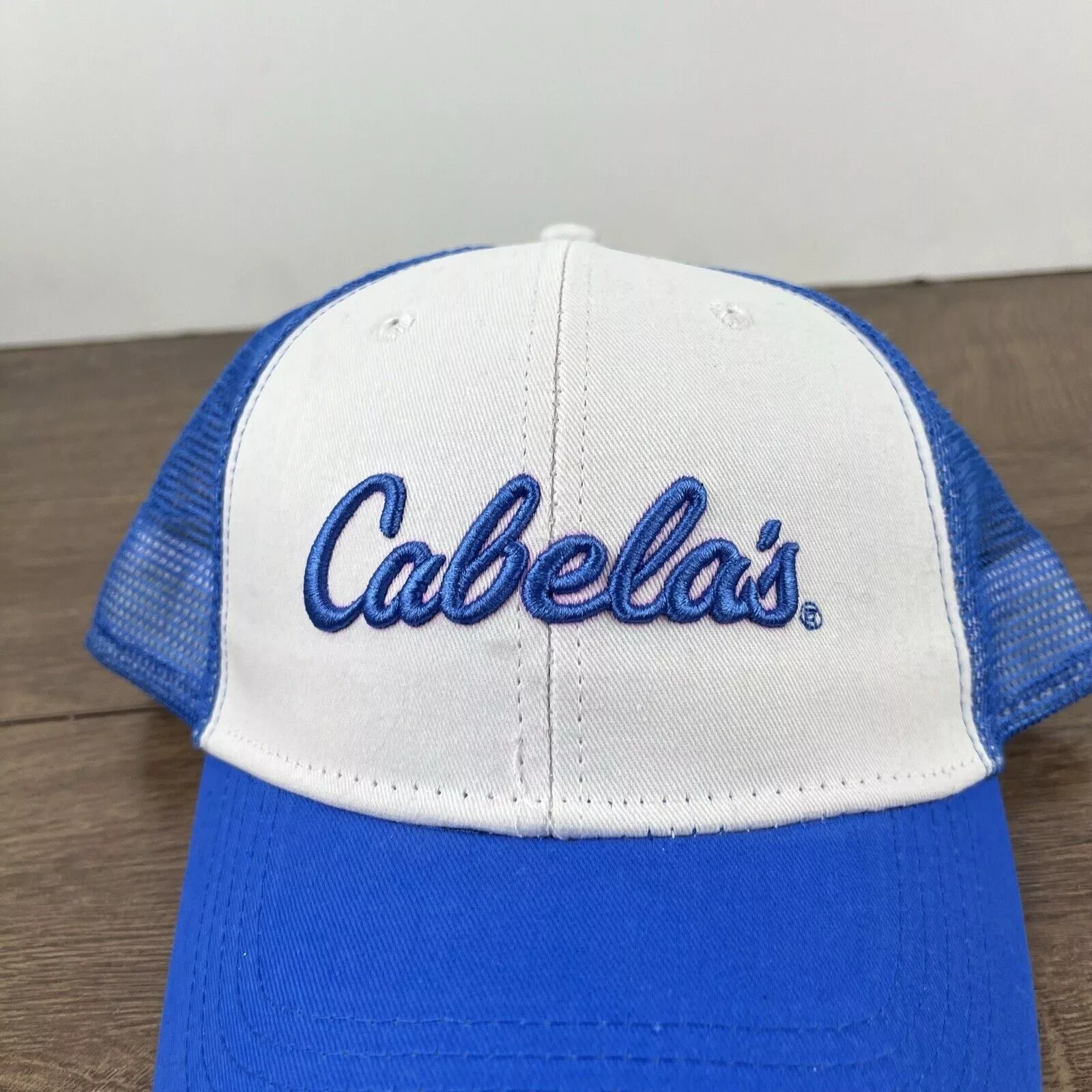 Other Hats Other Cabela's Snapback Hat Cabela Blue White Cap Hat Adjustable H