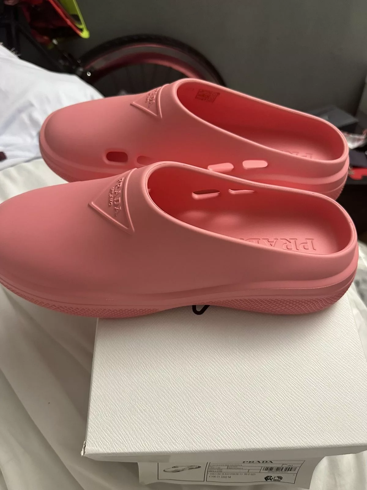 Prada Slip Ons prada Pink
