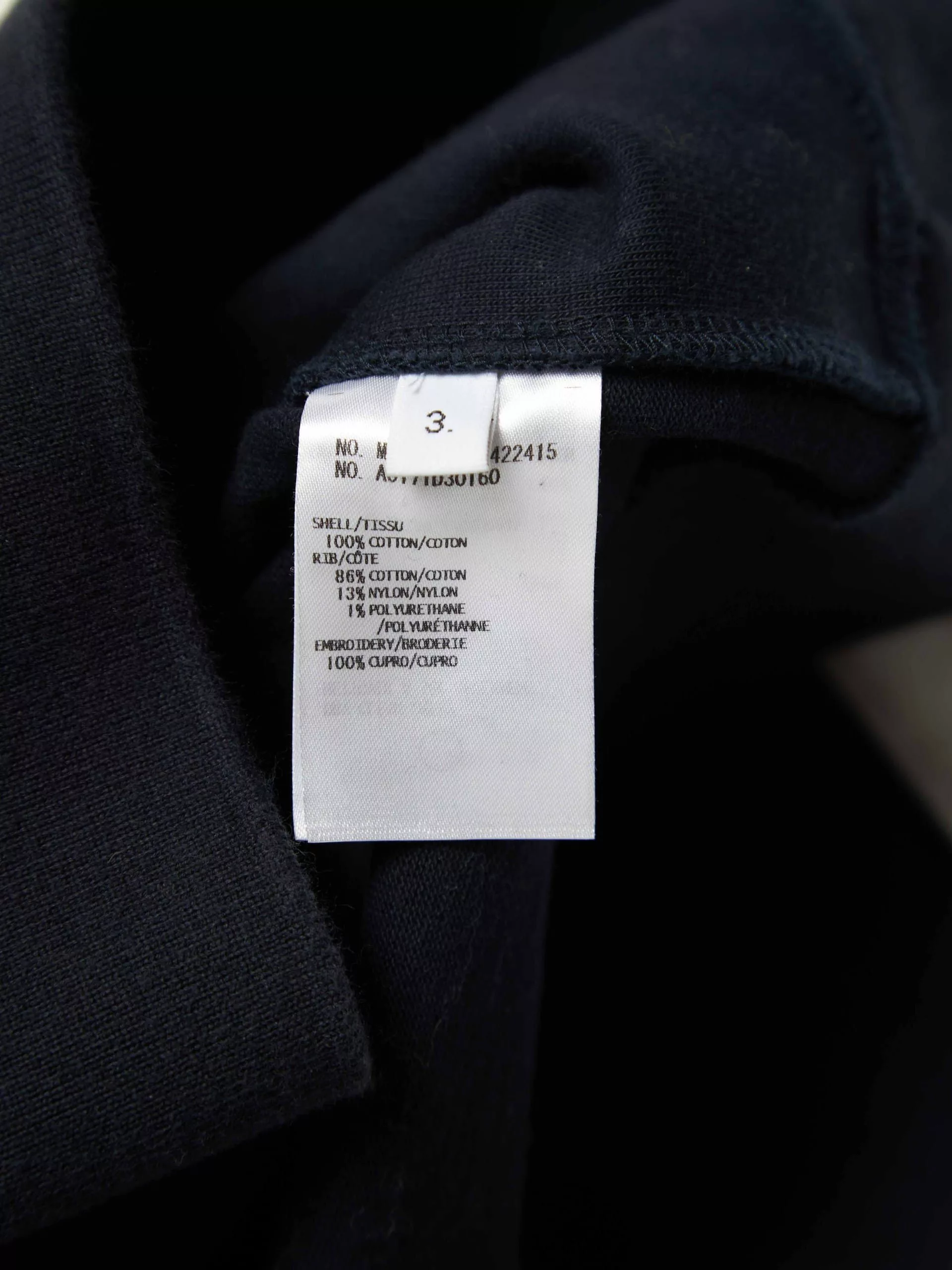 Thom Browne Light Jackets Thom Browne Dark Navy Cotton Blazer Jacket Blue