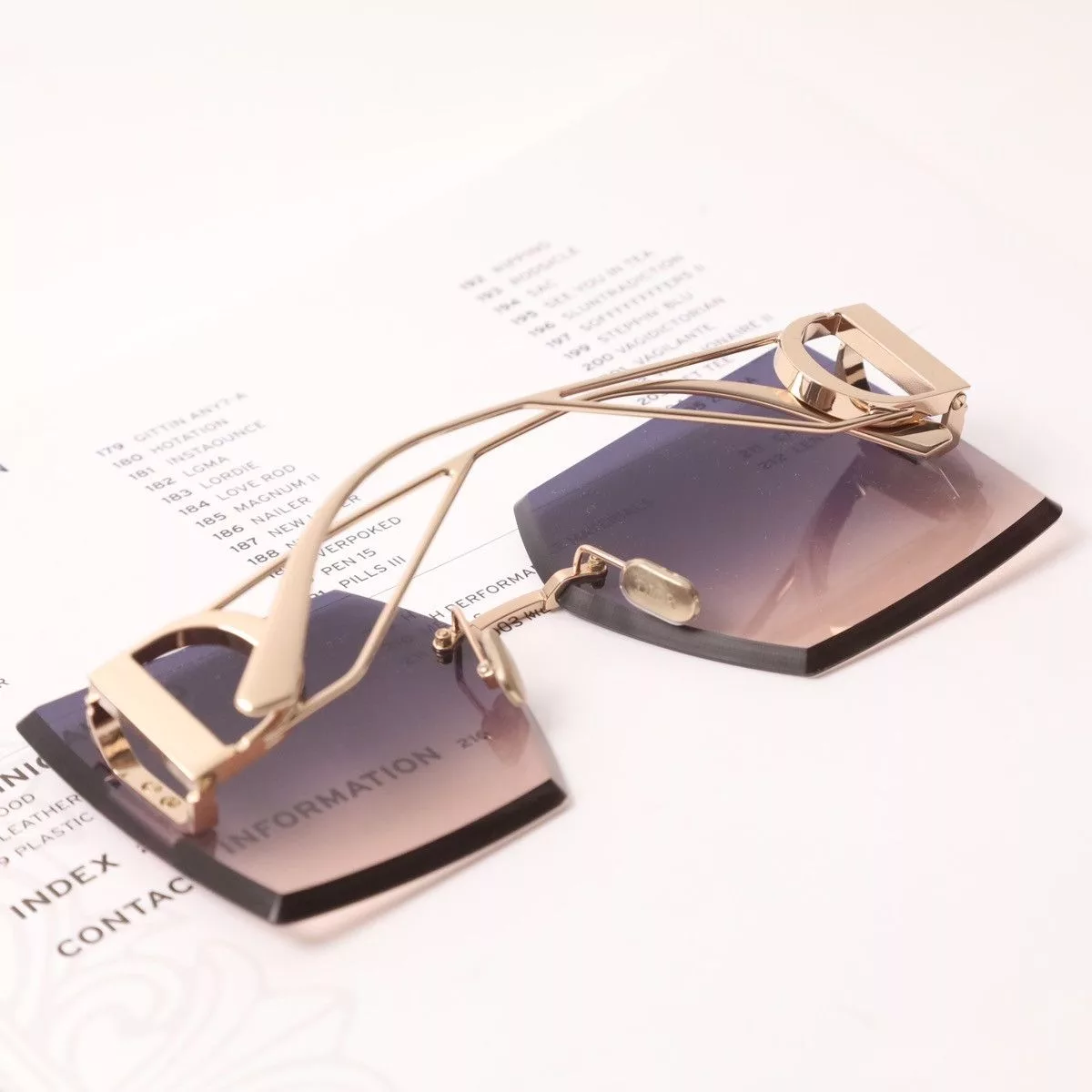 Dior Sunglasses DIOR 30MONTAIGNE S7U SUNGLASSES Gold